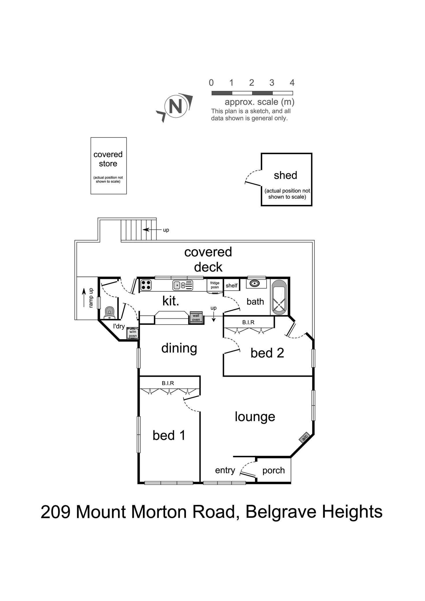 Floorplan of Homely house listing, 209 Mt Morton Road, Belgrave Heights VIC 3160