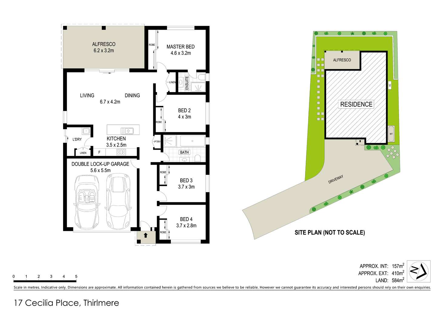 Floorplan of Homely house listing, 17 Cecilia Place, Thirlmere NSW 2572