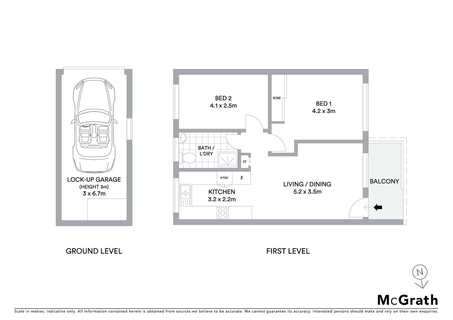 Floorplan of Homely unit listing, 12/120 Ramsgate Road, Ramsgate NSW 2217
