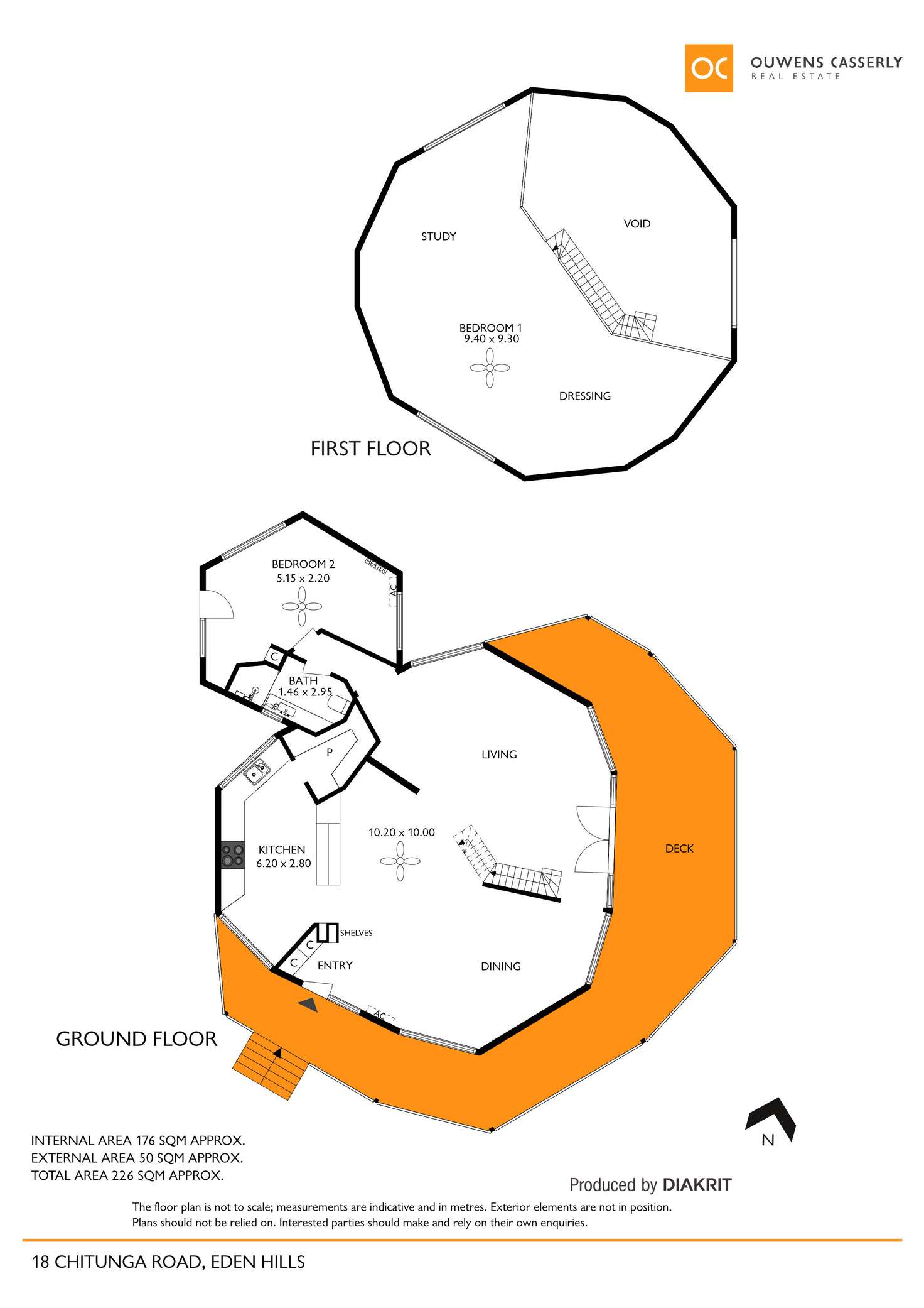 Floorplan of Homely house listing, 18 Chitunga Road, Eden Hills SA 5050
