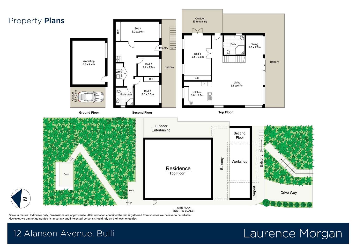 Floorplan of Homely house listing, 12 Alanson Avenue, Bulli NSW 2516
