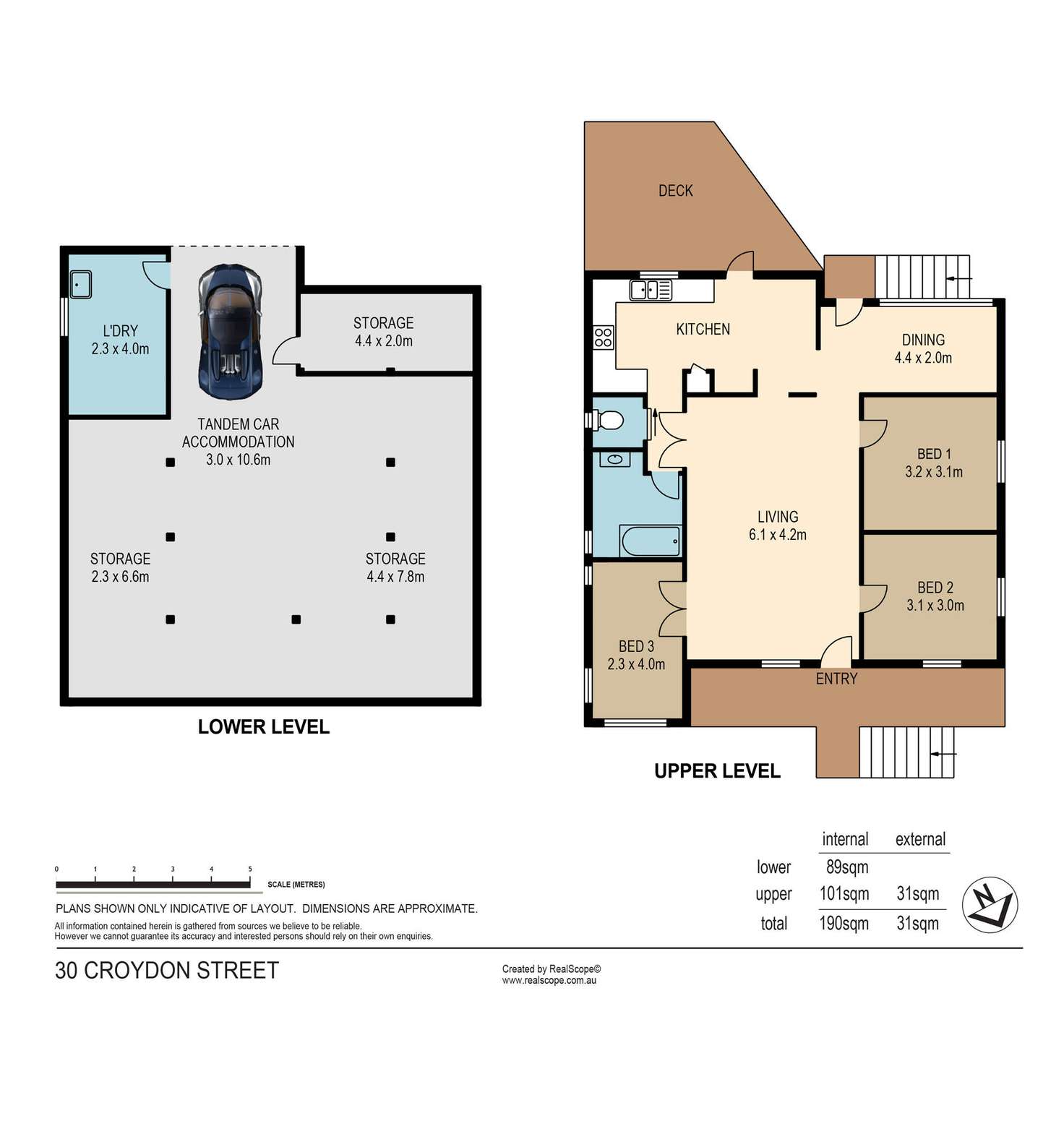 Floorplan of Homely house listing, 30 Croydon Street, Toowong QLD 4066