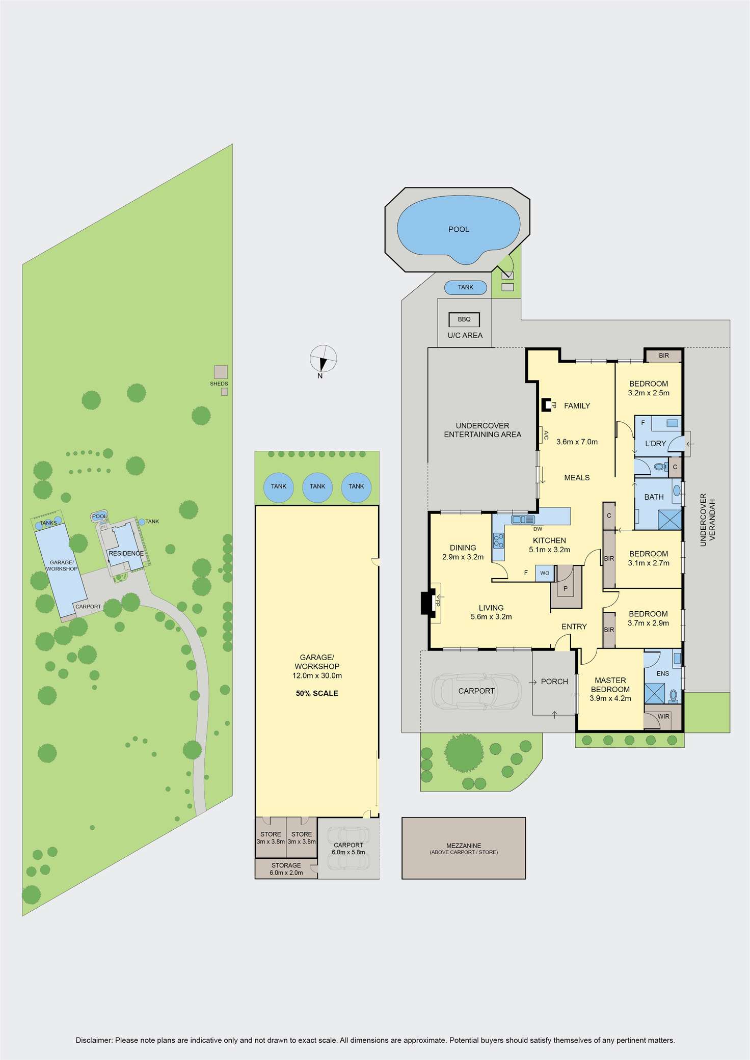 Floorplan of Homely house listing, 232 Campbell Road, Riddells Creek VIC 3431