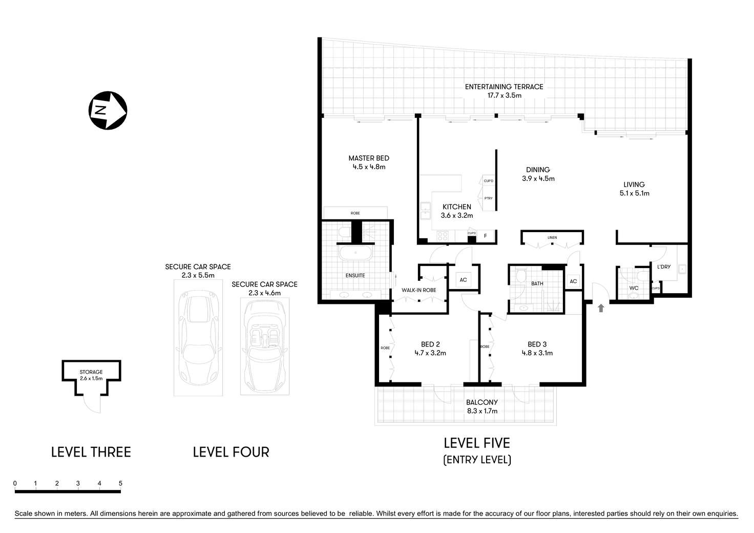 Floorplan of Homely apartment listing, 7/6 Cliff Street, Milsons Point NSW 2061