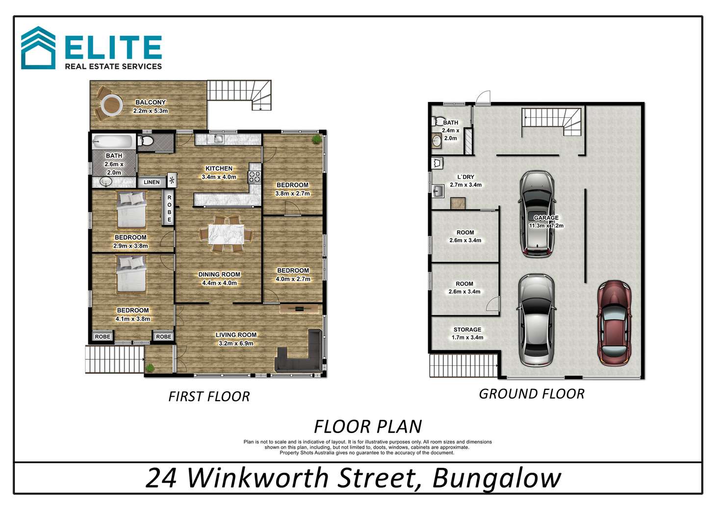 Floorplan of Homely house listing, 24 Winkworth Street, Bungalow QLD 4870
