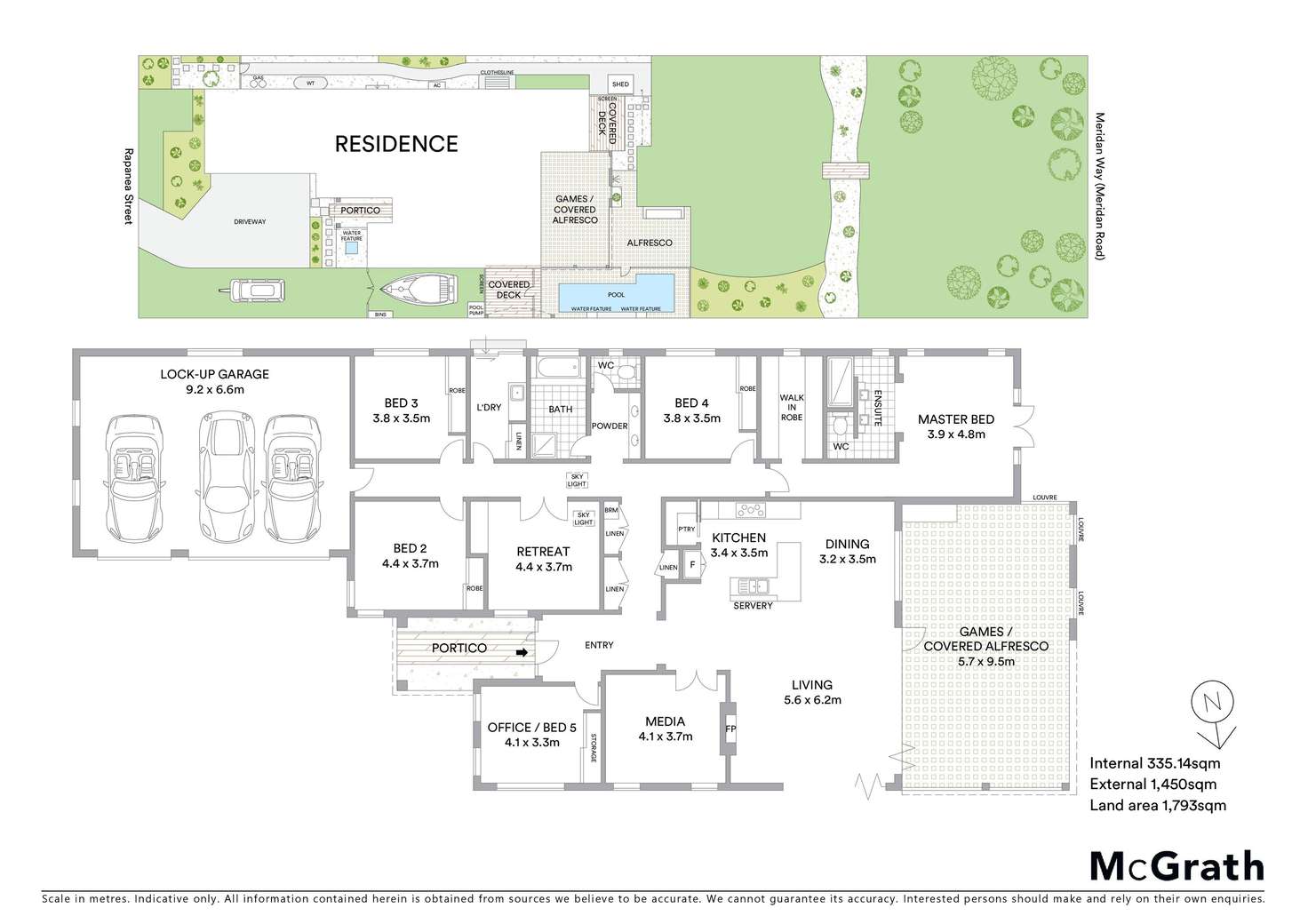 Floorplan of Homely house listing, 24 Rapanea Street, Meridan Plains QLD 4551