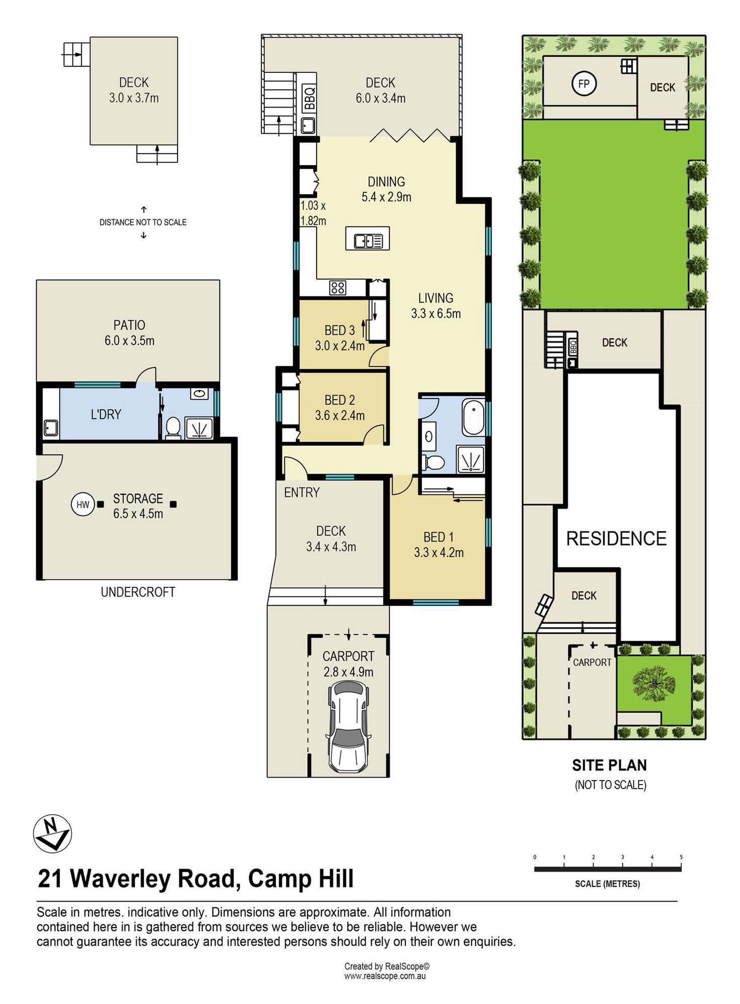 Floorplan of Homely house listing, 21 Waverley Road, Camp Hill QLD 4152