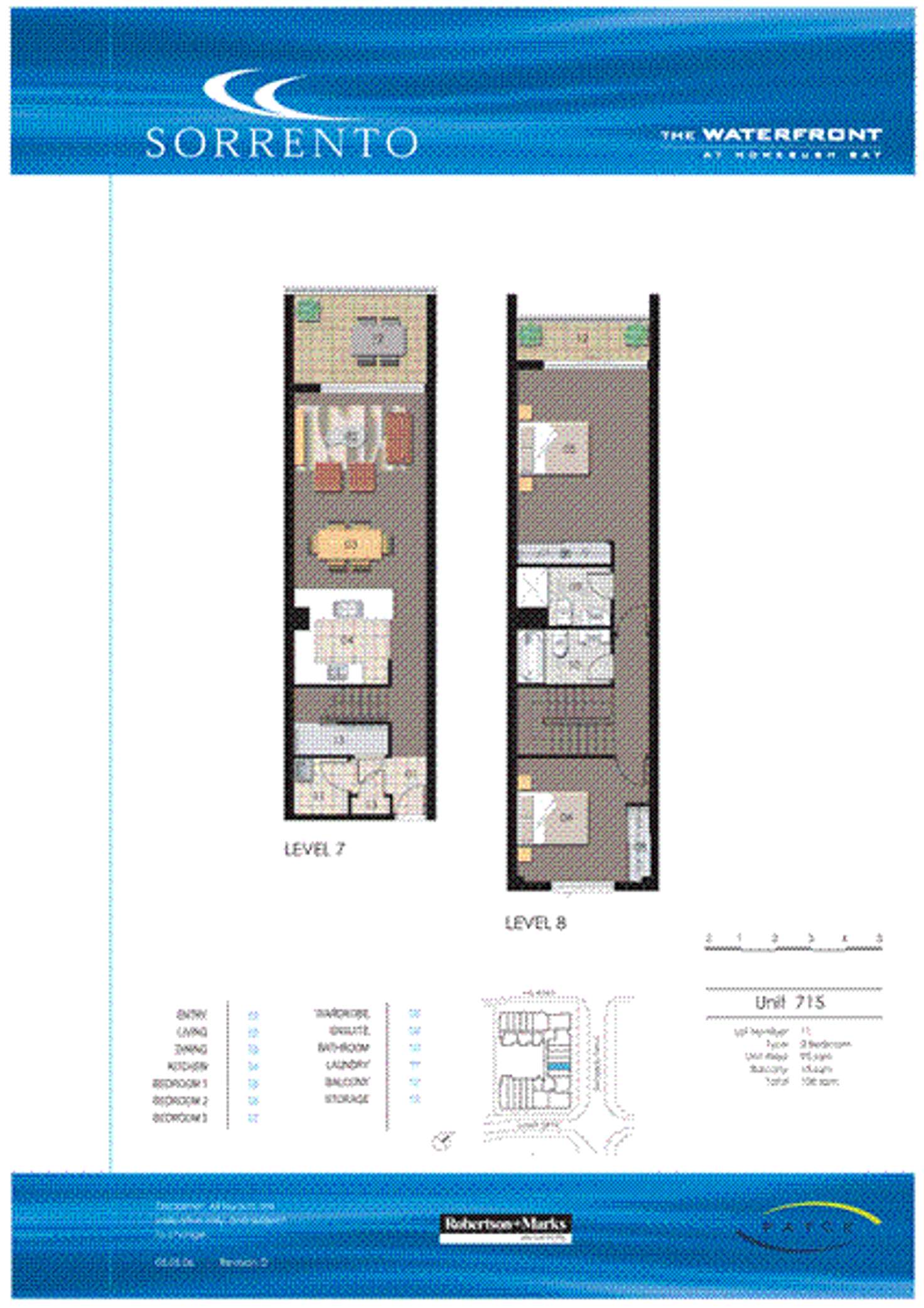 Floorplan of Homely apartment listing, 715/37 Amalfi Drive, Wentworth Point NSW 2127