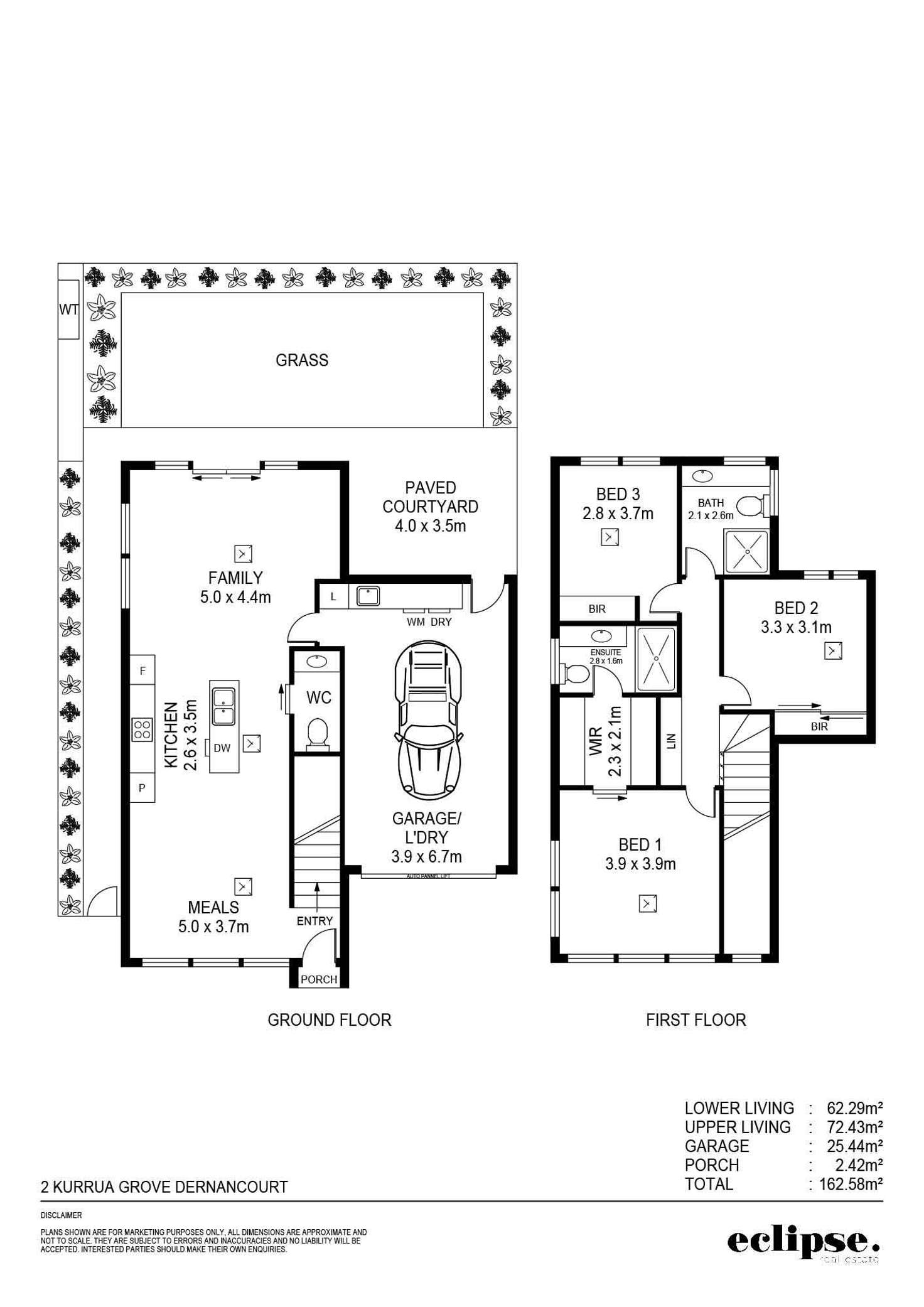 Floorplan of Homely house listing, 9B Vingara Drive, Dernancourt SA 5075