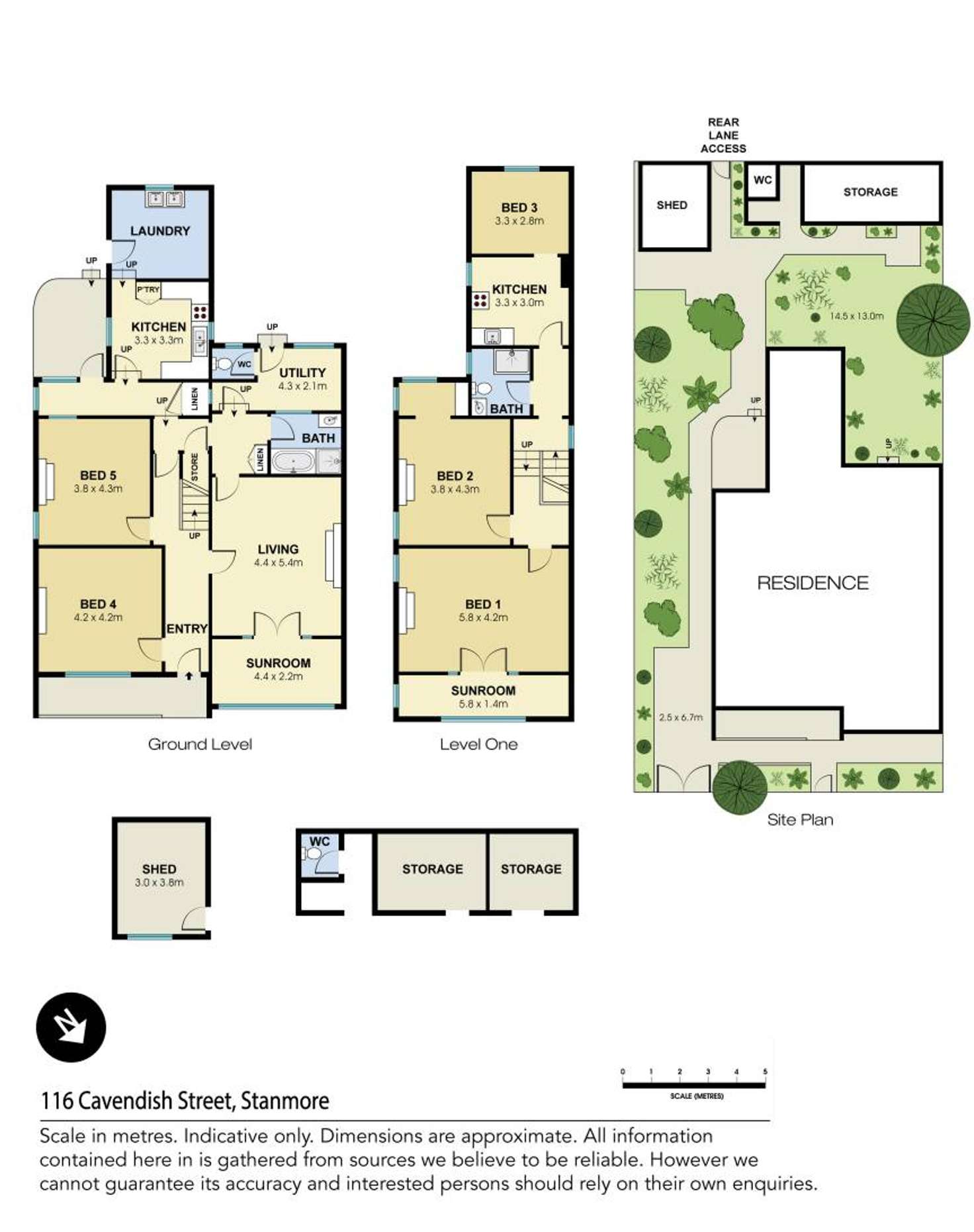 Floorplan of Homely house listing, 116 Cavendish Street, Stanmore NSW 2048