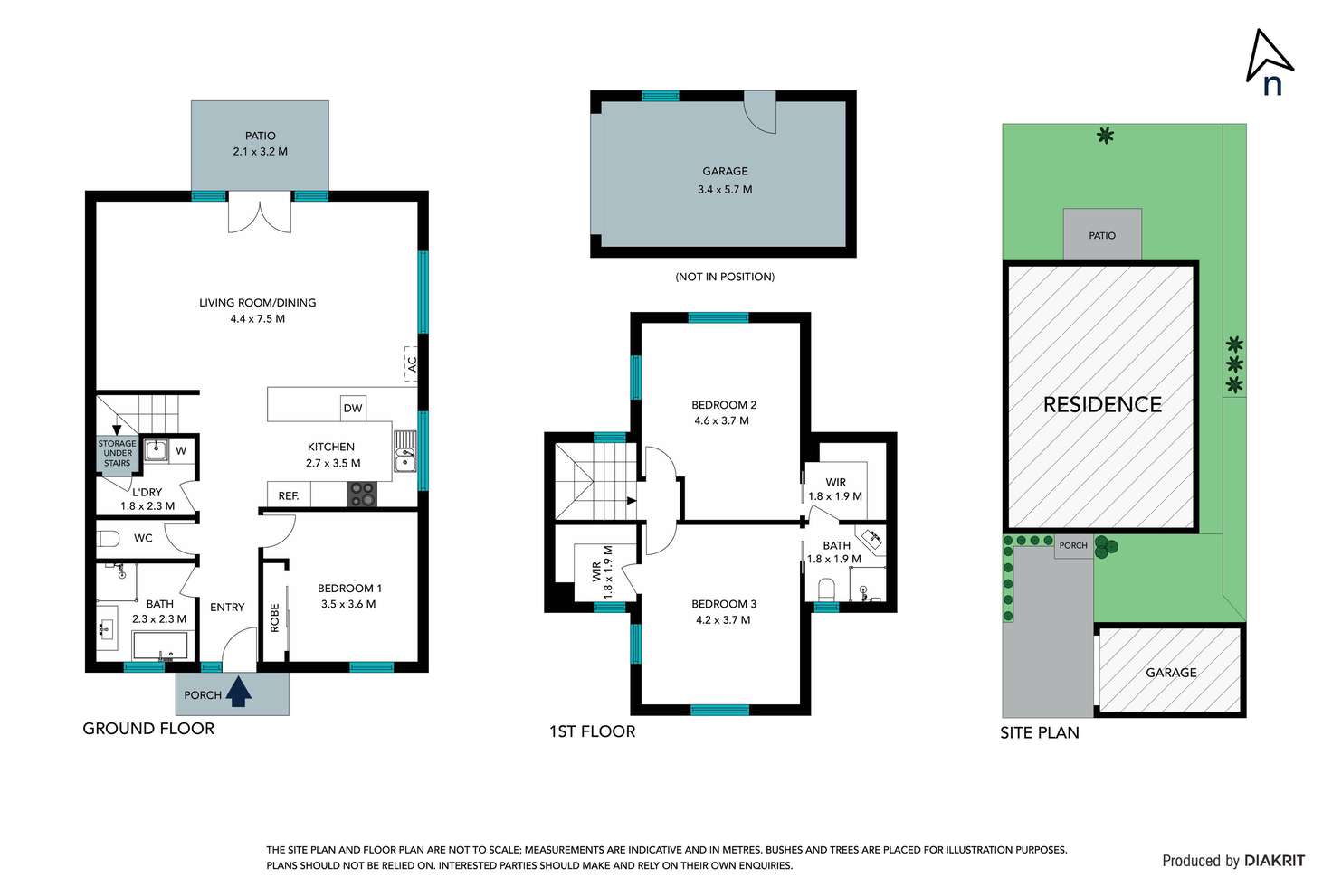 Floorplan of Homely townhouse listing, 10/107 Kenny Street, Westmeadows VIC 3049