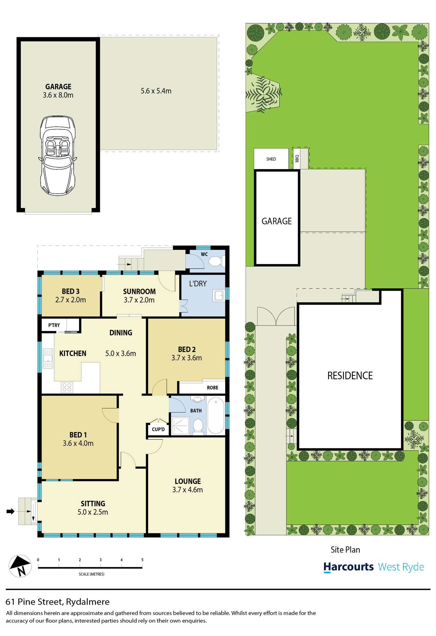 Floorplan of Homely house listing, 61 Pine Street, Rydalmere NSW 2116