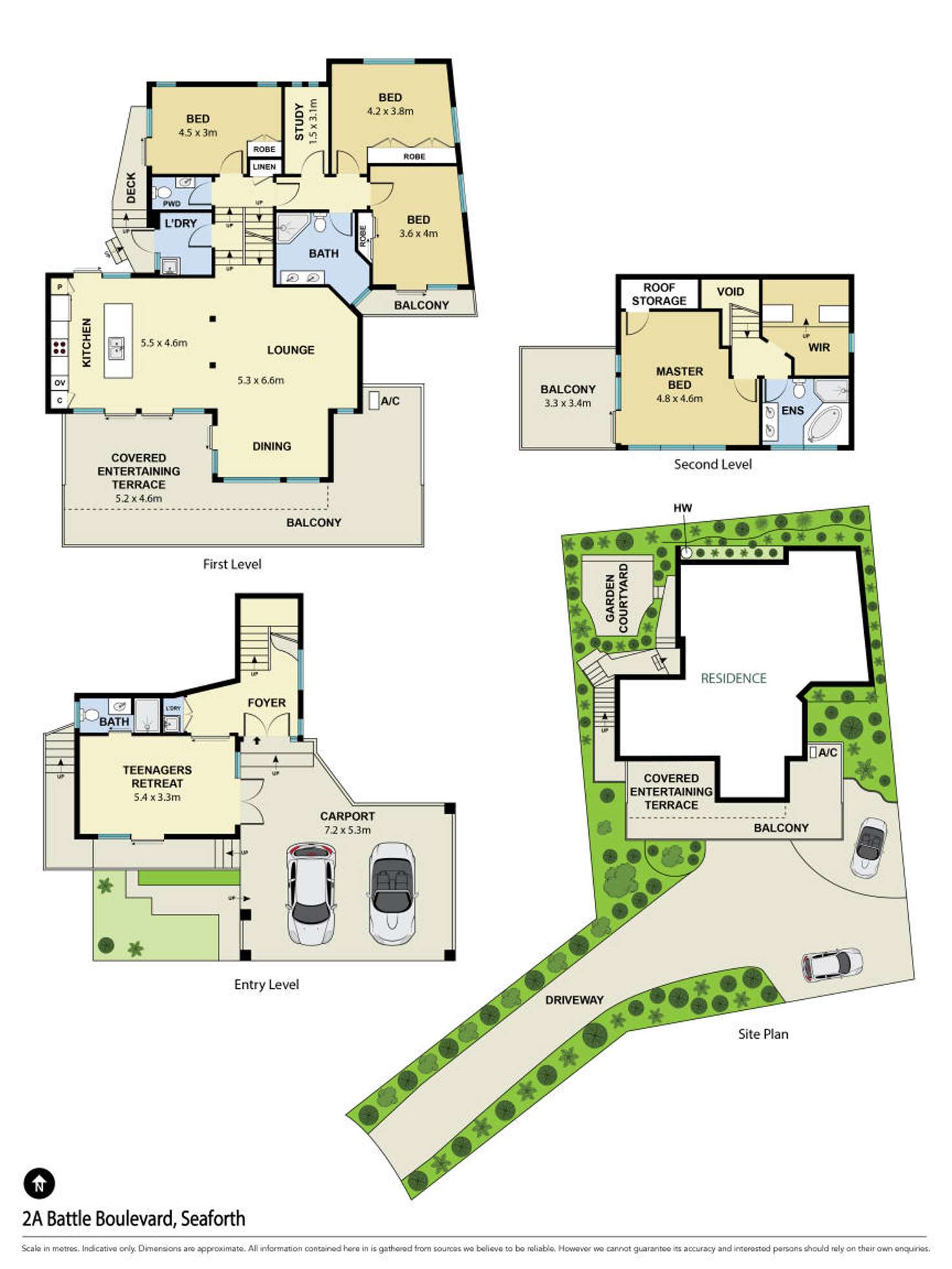 Floorplan of Homely house listing, 2a Battle Boulevard, Seaforth NSW 2092