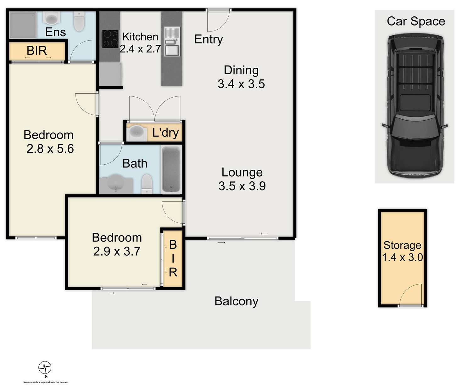 Floorplan of Homely apartment listing, 60/18-22a Hope Street, Rosehill NSW 2142