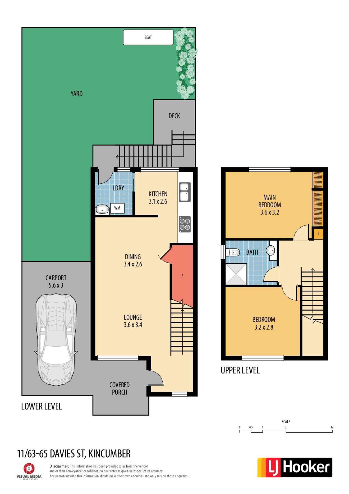 Floorplan of Homely townhouse listing, 11/63 Davies Street, Kincumber NSW 2251