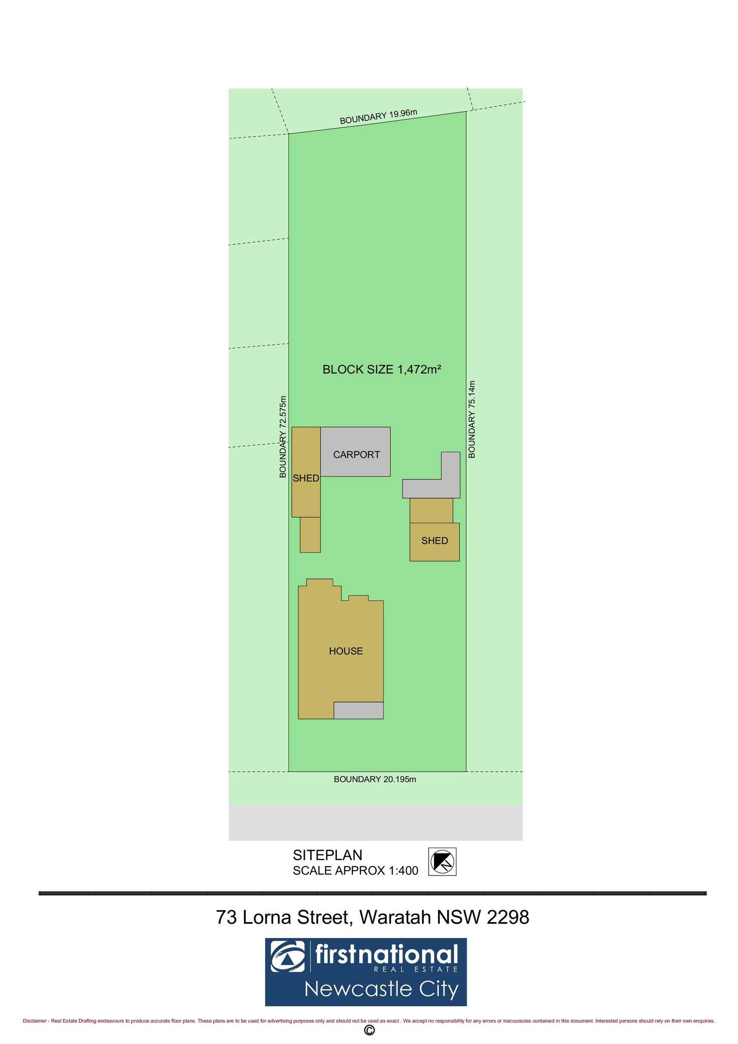 Floorplan of Homely house listing, 73 Lorna Street, Waratah NSW 2298