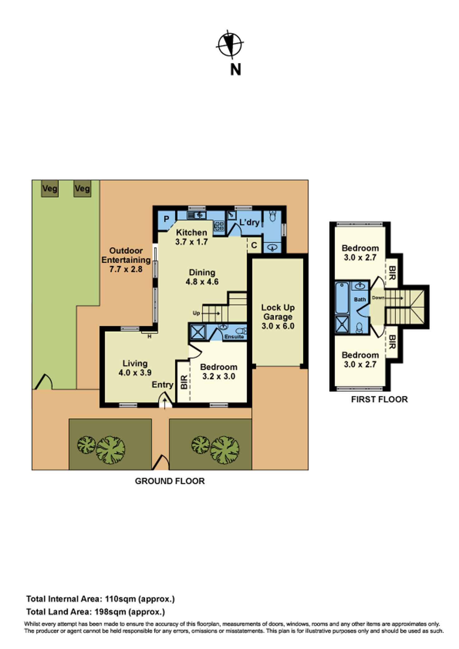 Floorplan of Homely house listing, 59 Gwelo Street, West Footscray VIC 3012