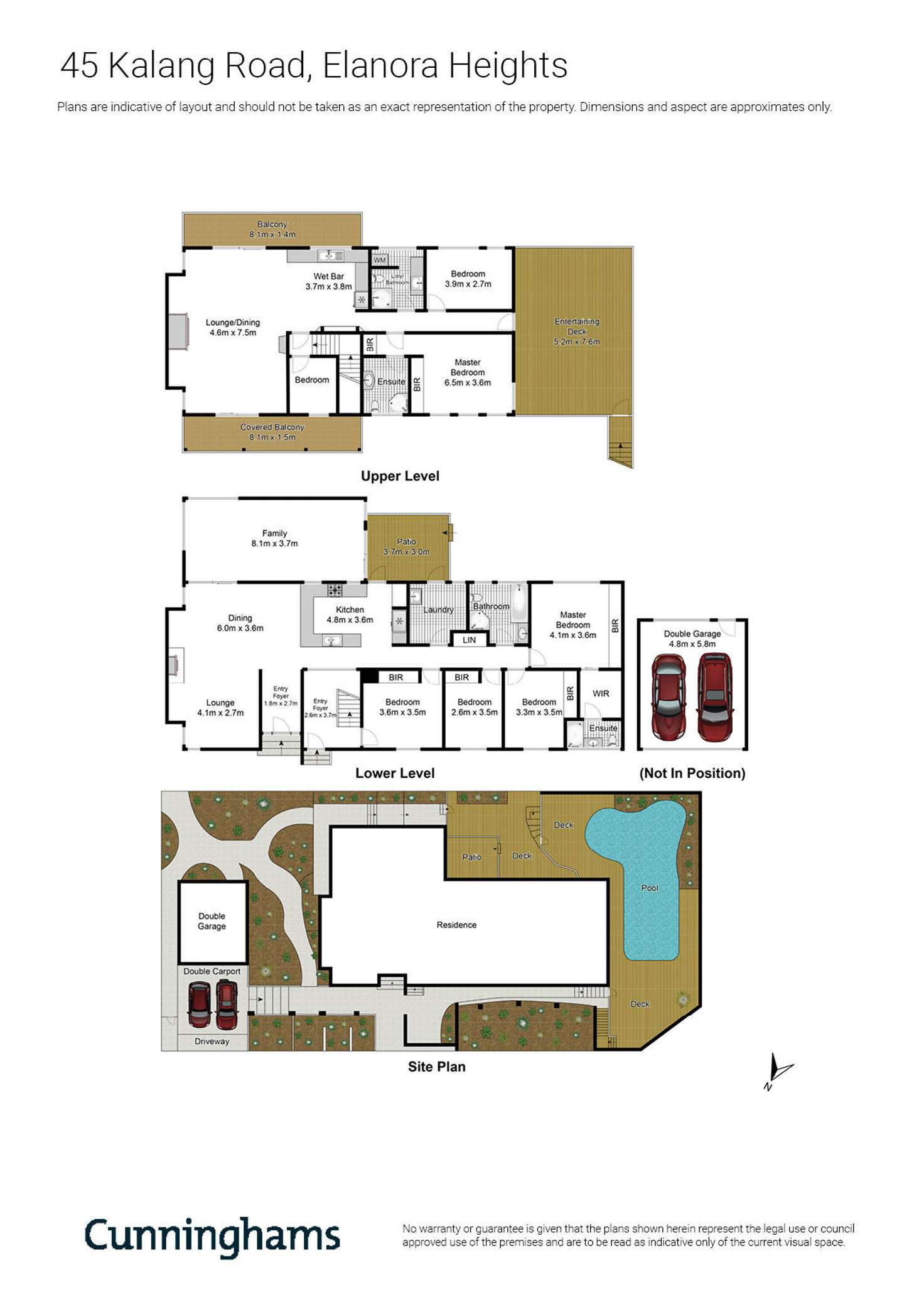 Floorplan of Homely house listing, 45 Kalang Road, Elanora Heights NSW 2101