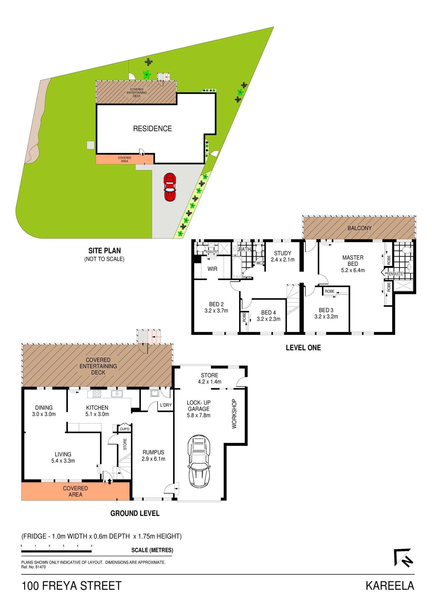 Floorplan of Homely house listing, 100 Freya Street, Kareela NSW 2232