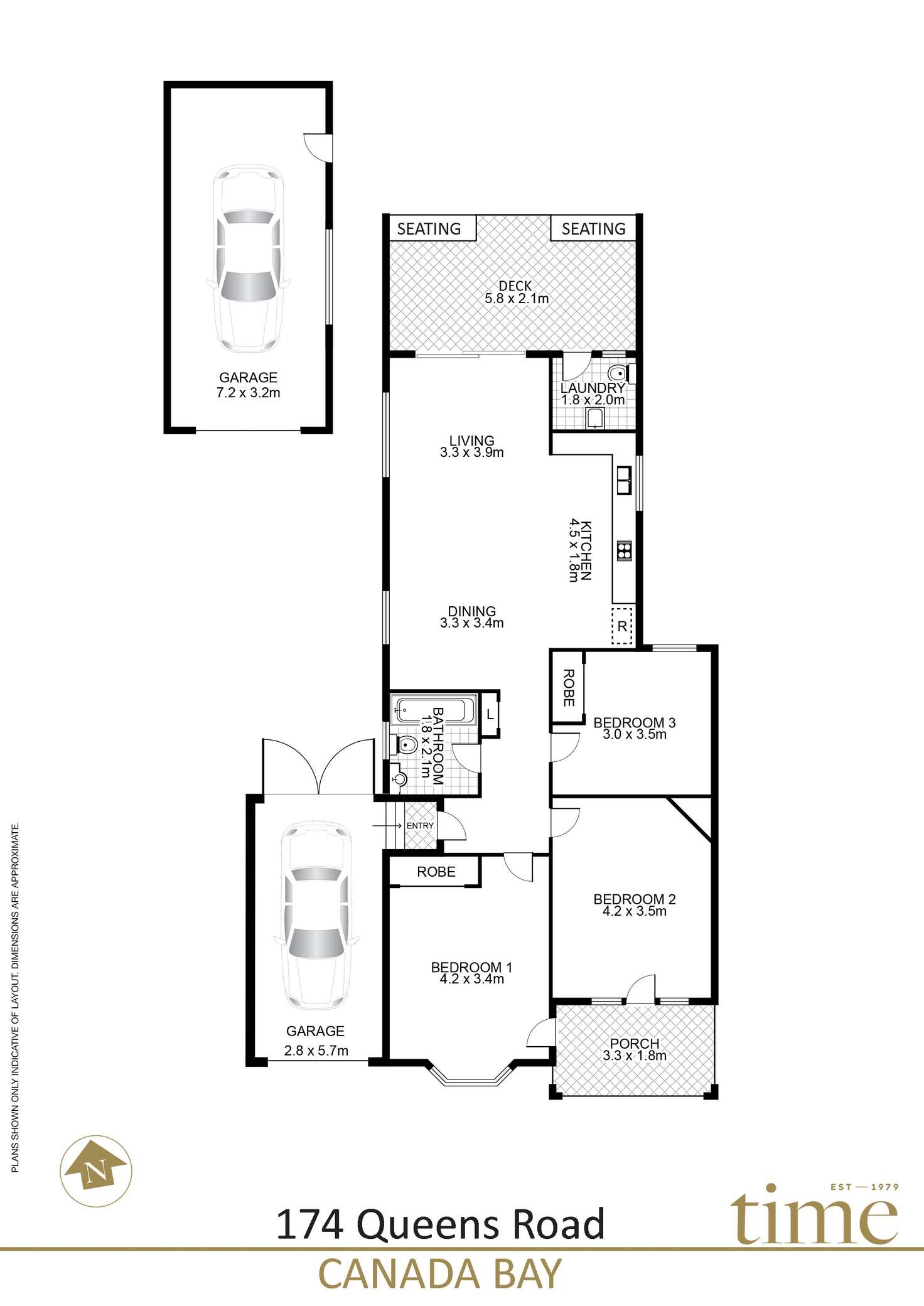 Floorplan of Homely house listing, 174 Queens Road, Canada Bay NSW 2046