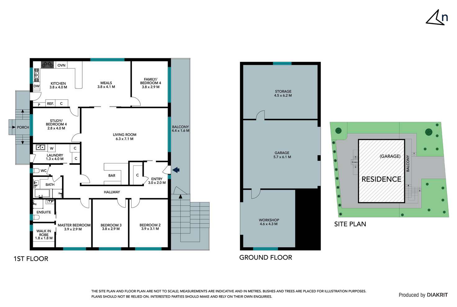 Floorplan of Homely house listing, 5 Glenhaven Court, Thomastown VIC 3074