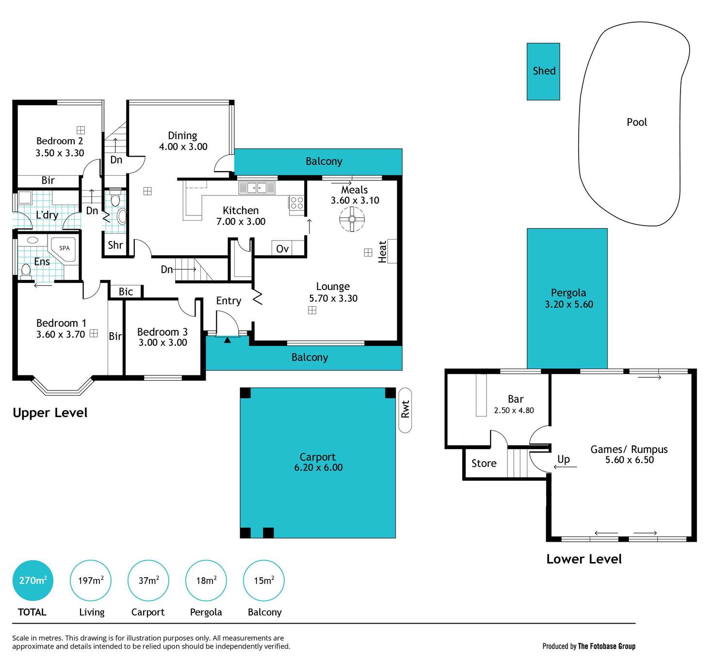 Floorplan of Homely house listing, 32 Grandview Drive, Pasadena SA 5042