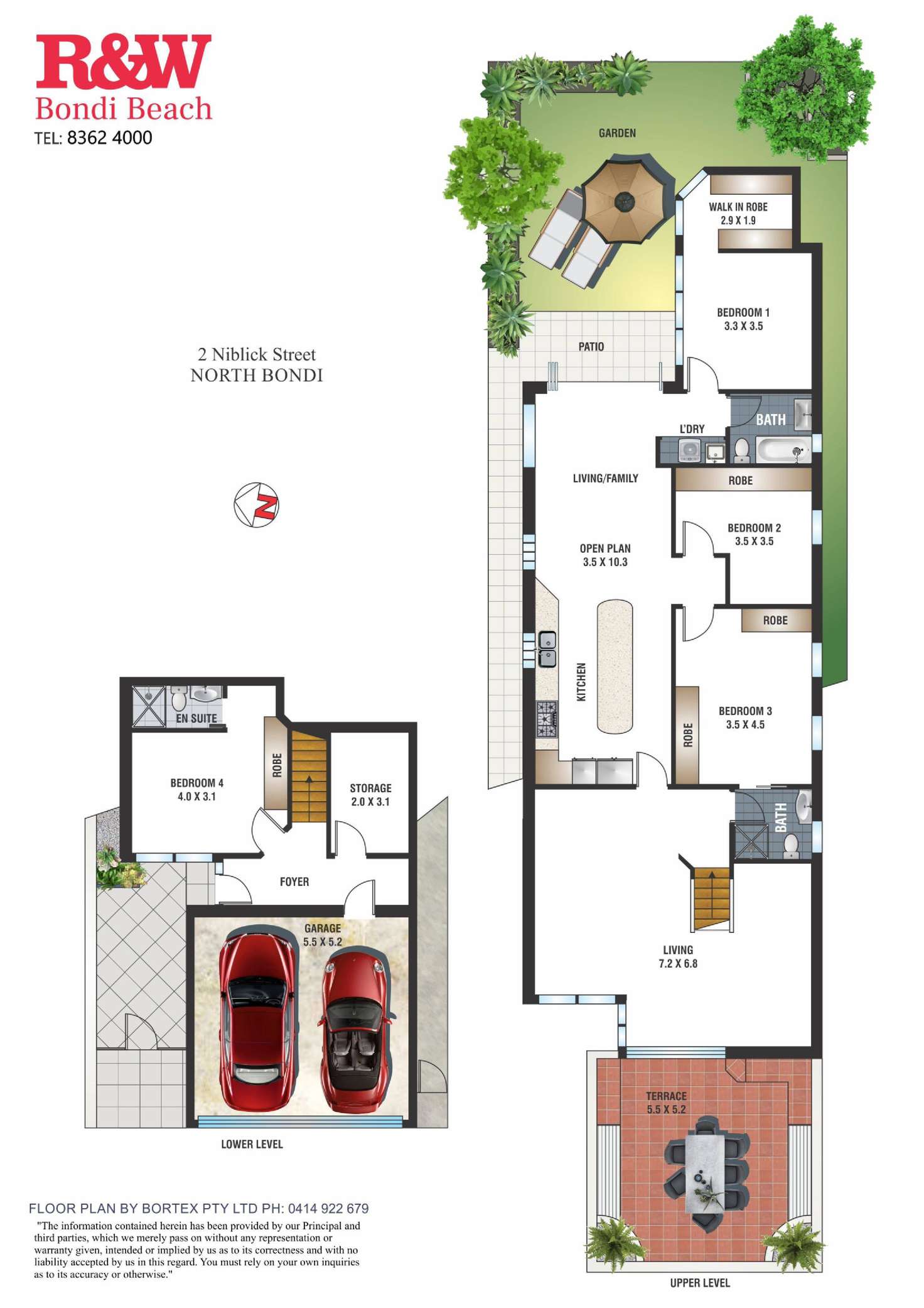 Floorplan of Homely house listing, 2 Niblick Street, North Bondi NSW 2026