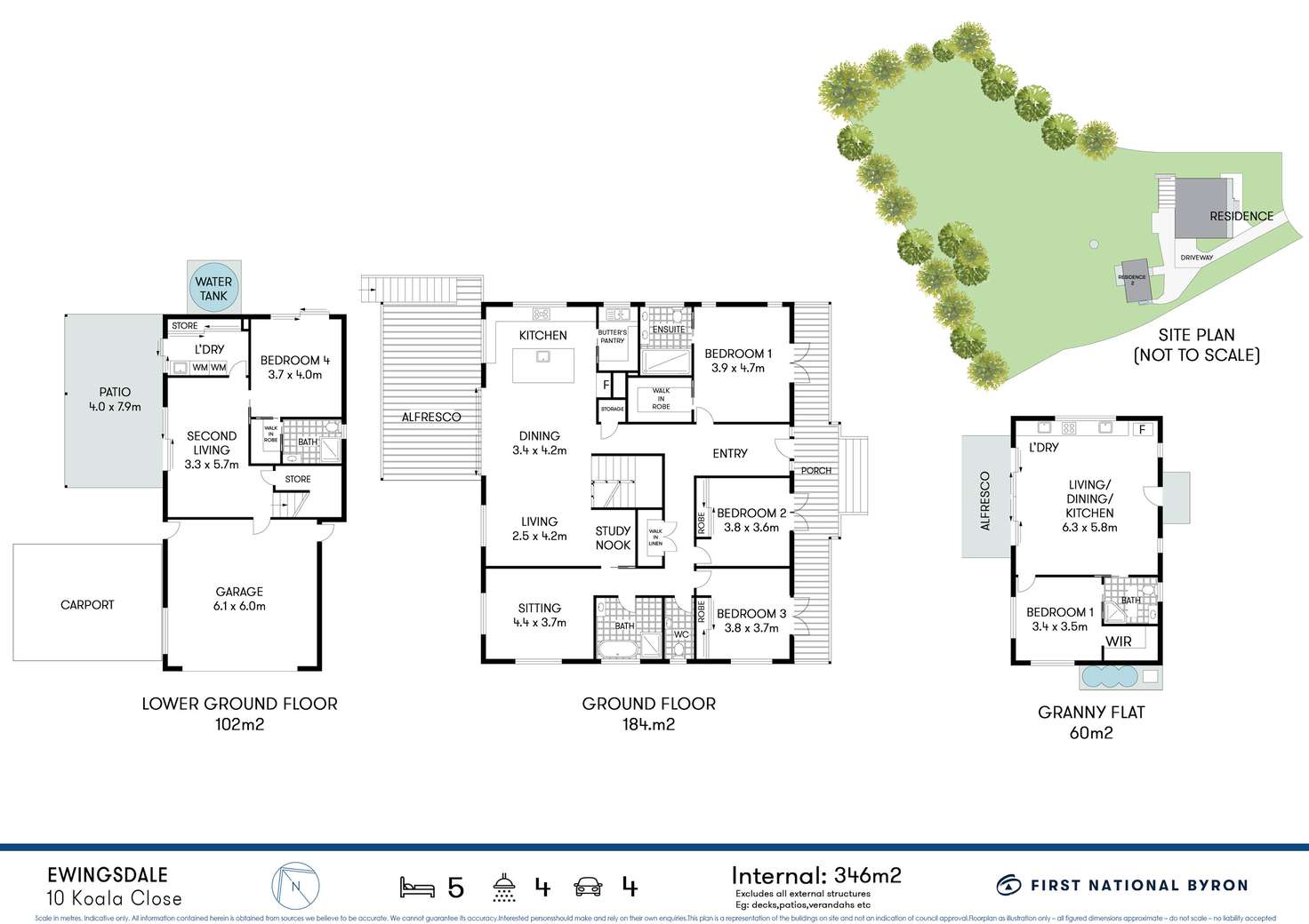 Floorplan of Homely house listing, 9 Koala Close, Ewingsdale NSW 2481