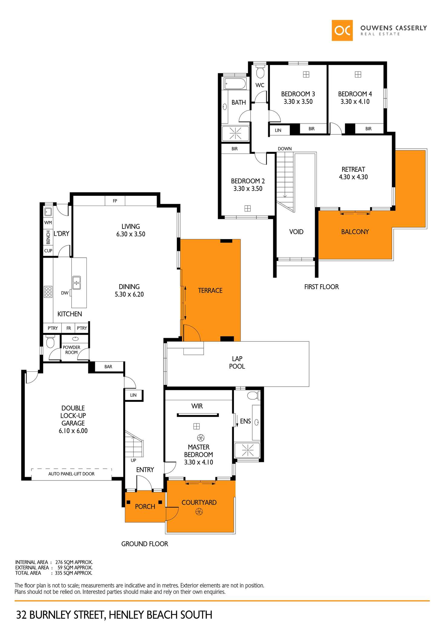 Floorplan of Homely house listing, 32 Burnley Street, Henley Beach South SA 5022