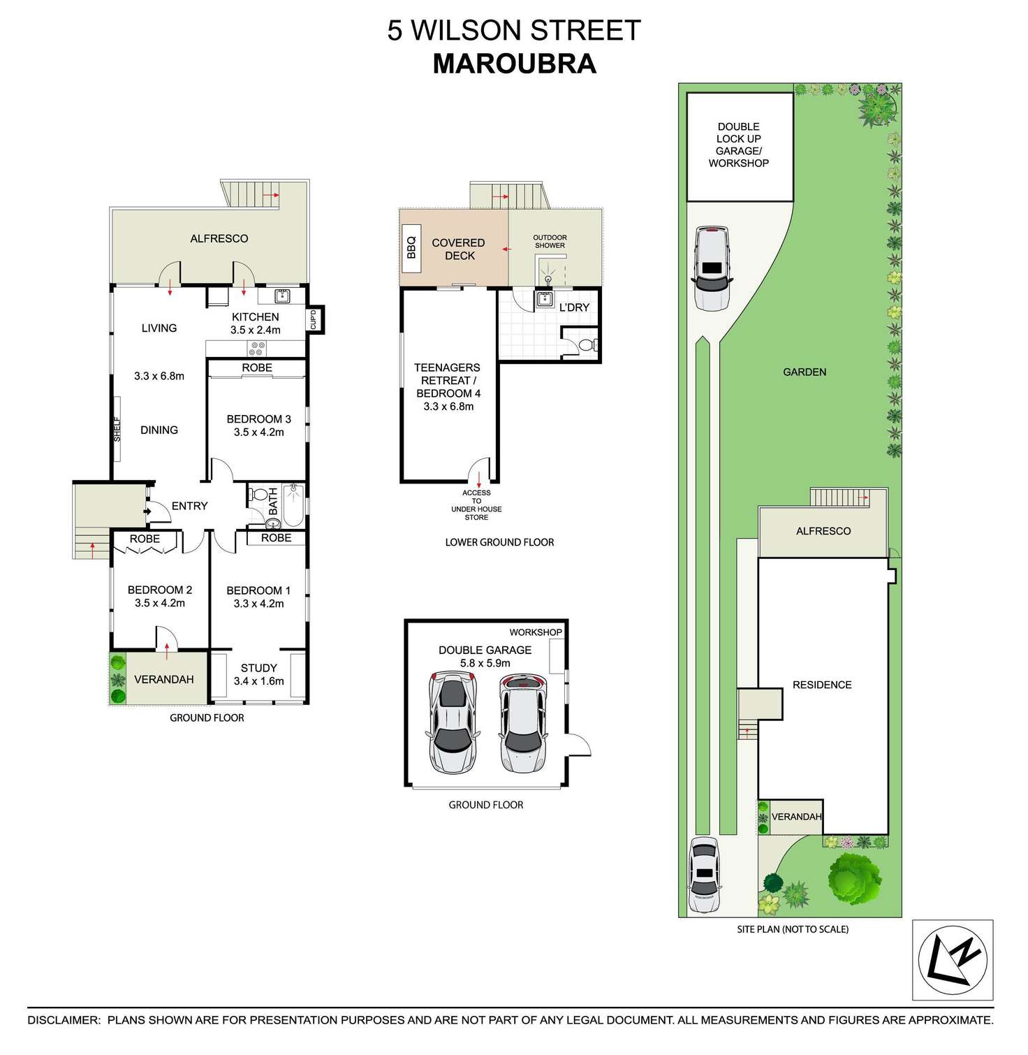 Floorplan of Homely house listing, 5 Wilson Street, Maroubra NSW 2035