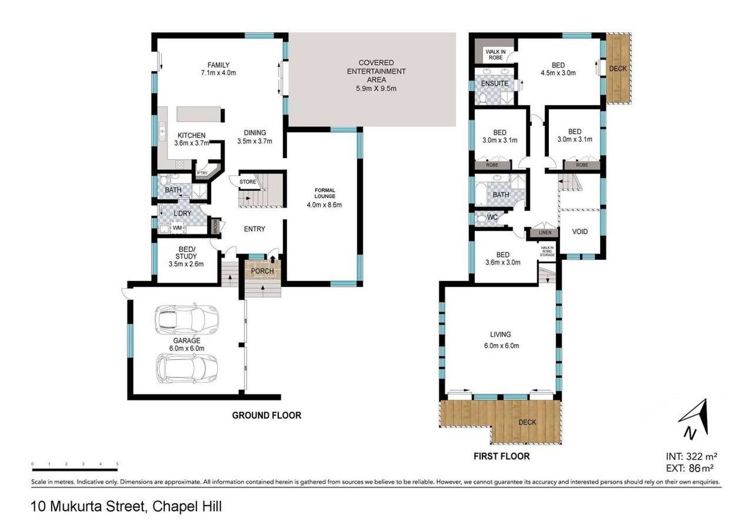 Floorplan of Homely house listing, 10 Mukurta Street, Chapel Hill QLD 4069