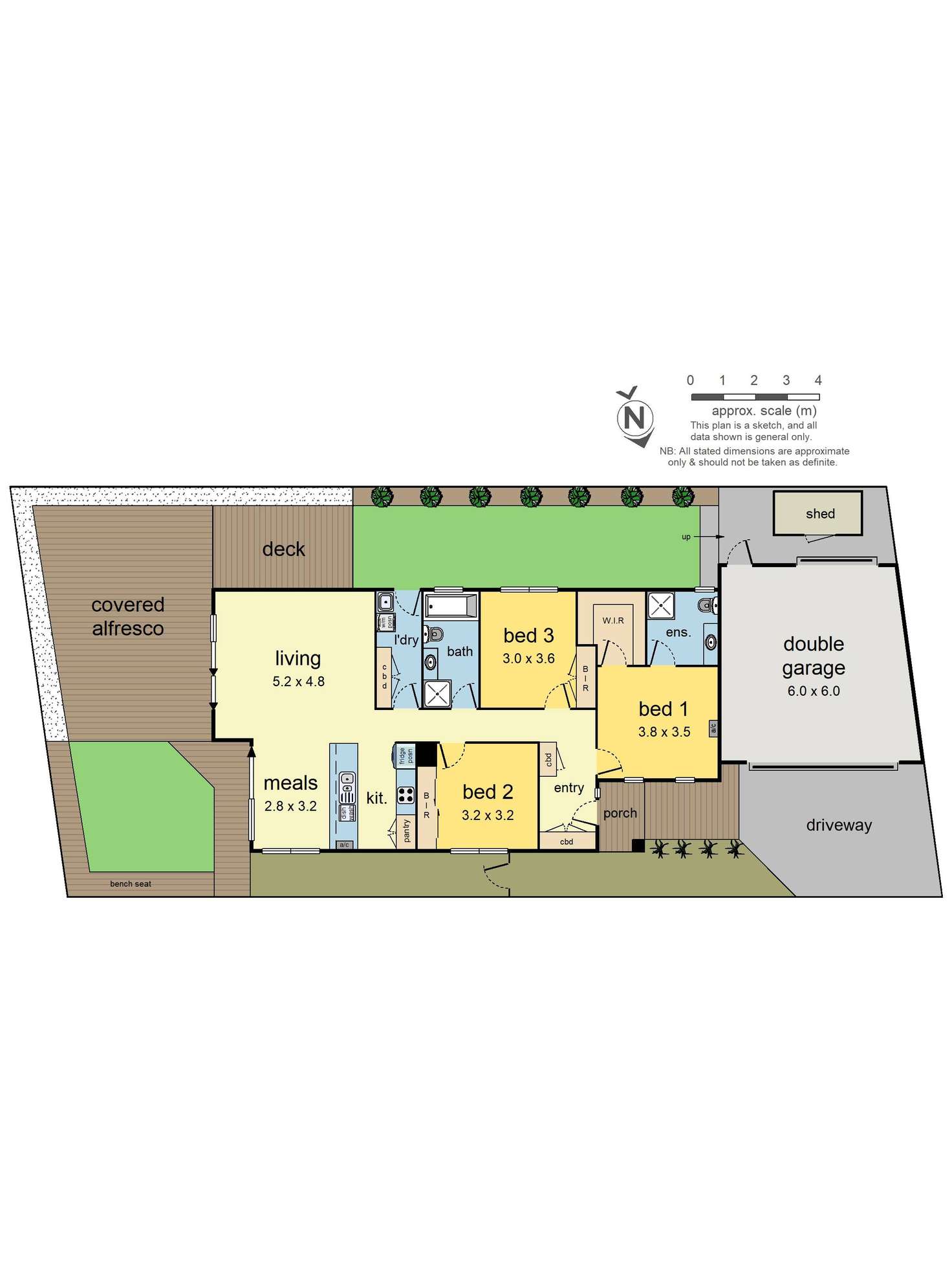 Floorplan of Homely house listing, 35 Tanika Circuit, Croydon VIC 3136