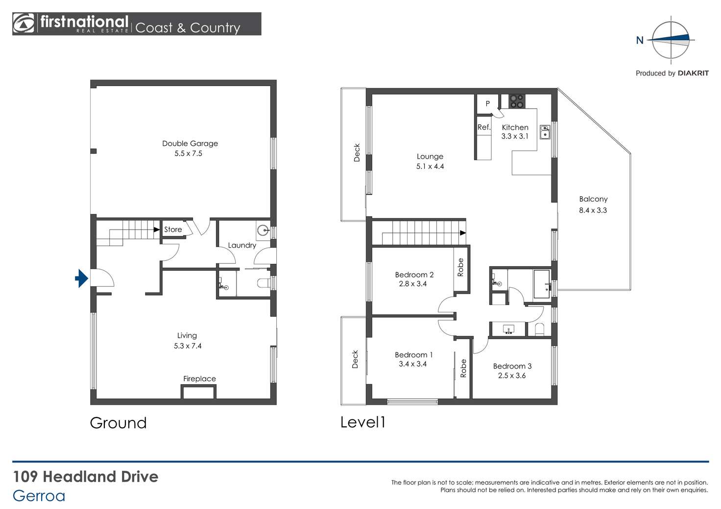 Floorplan of Homely house listing, 109 Headland Drive, Gerroa NSW 2534