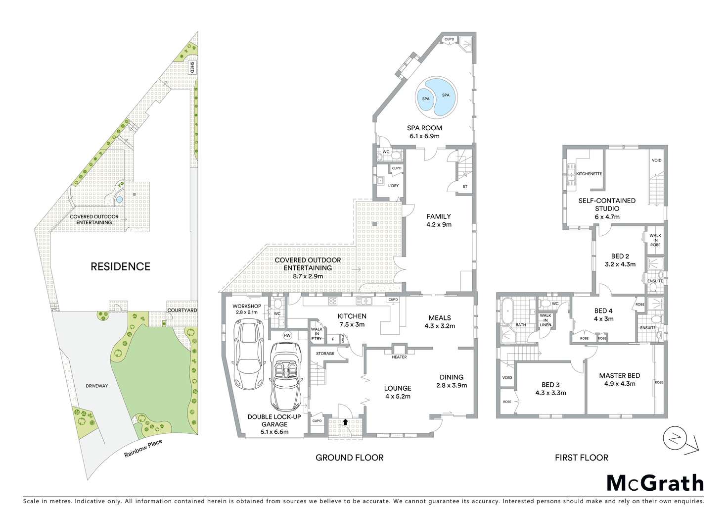 Floorplan of Homely house listing, 12 Rainbow Place, Kareela NSW 2232