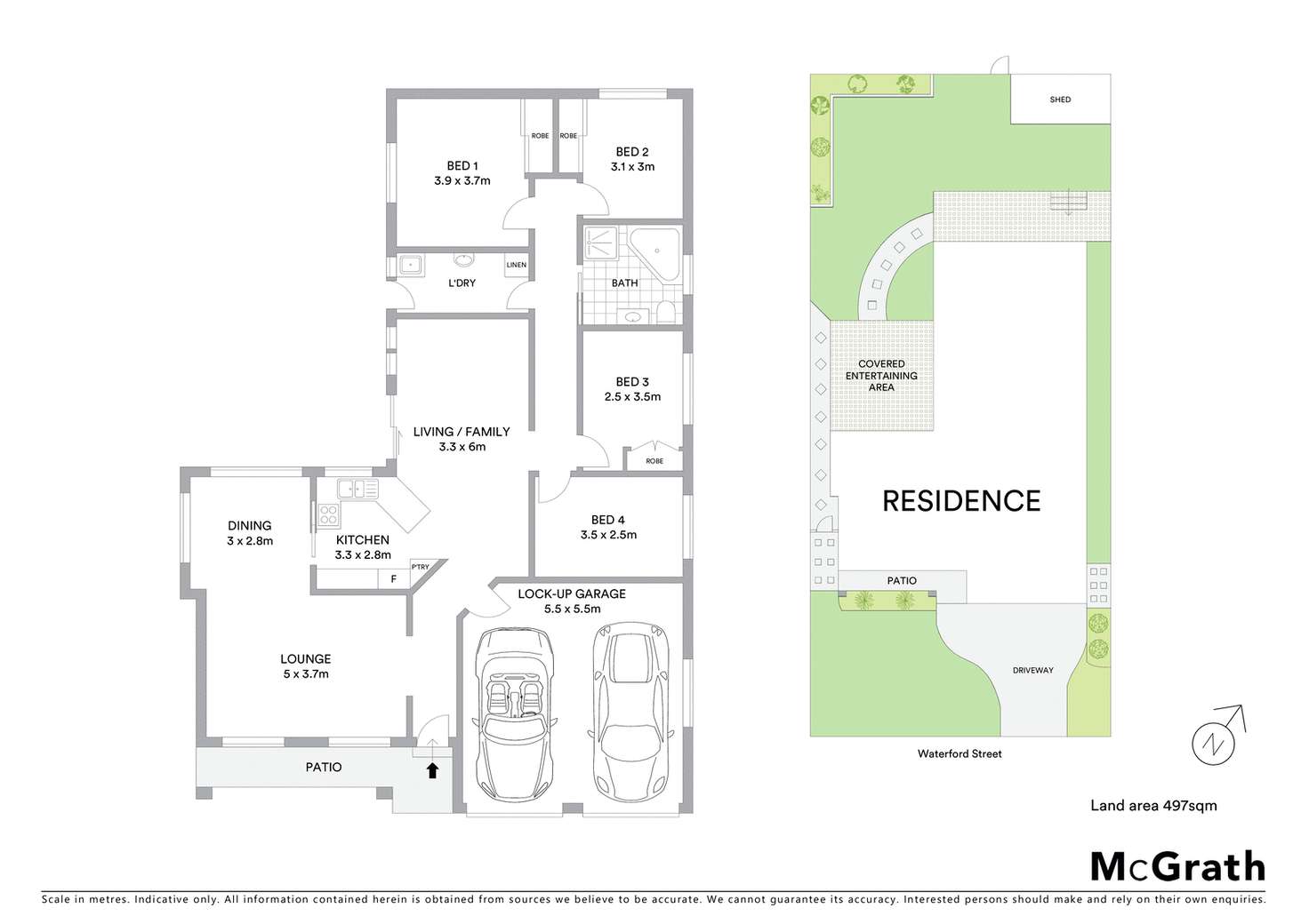 Floorplan of Homely house listing, 29 Waterford Street, Kellyville Ridge NSW 2155