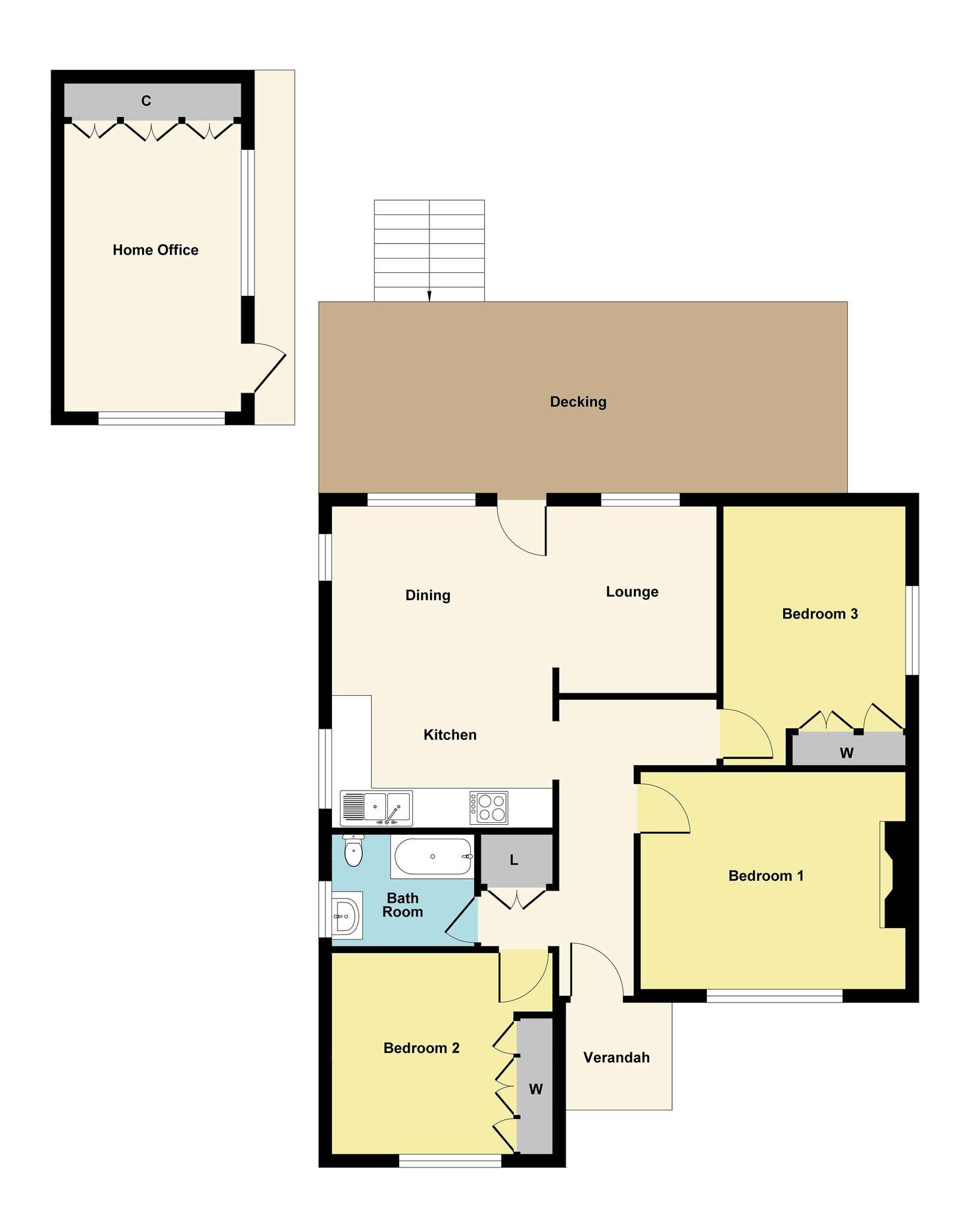 Floorplan of Homely house listing, 330 Joseph Street, Canadian VIC 3350