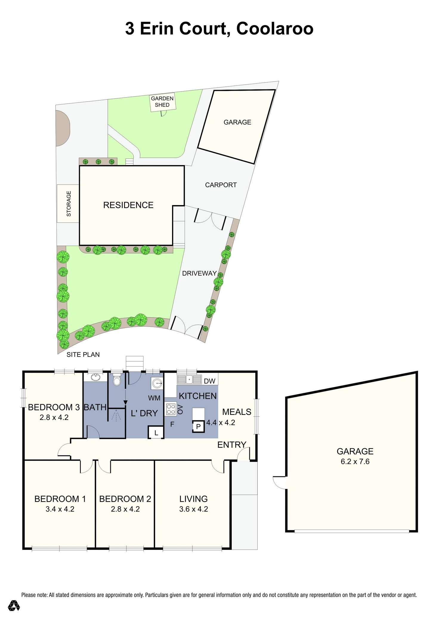 Floorplan of Homely house listing, 3 Erin Court, Coolaroo VIC 3048