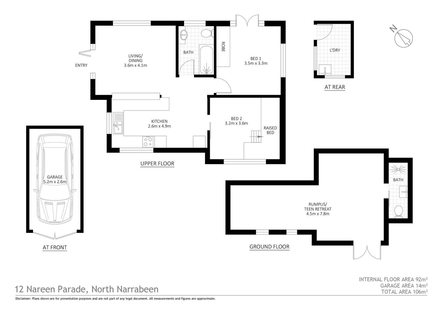 Floorplan of Homely house listing, 12 Nareen Parade, North Narrabeen NSW 2101