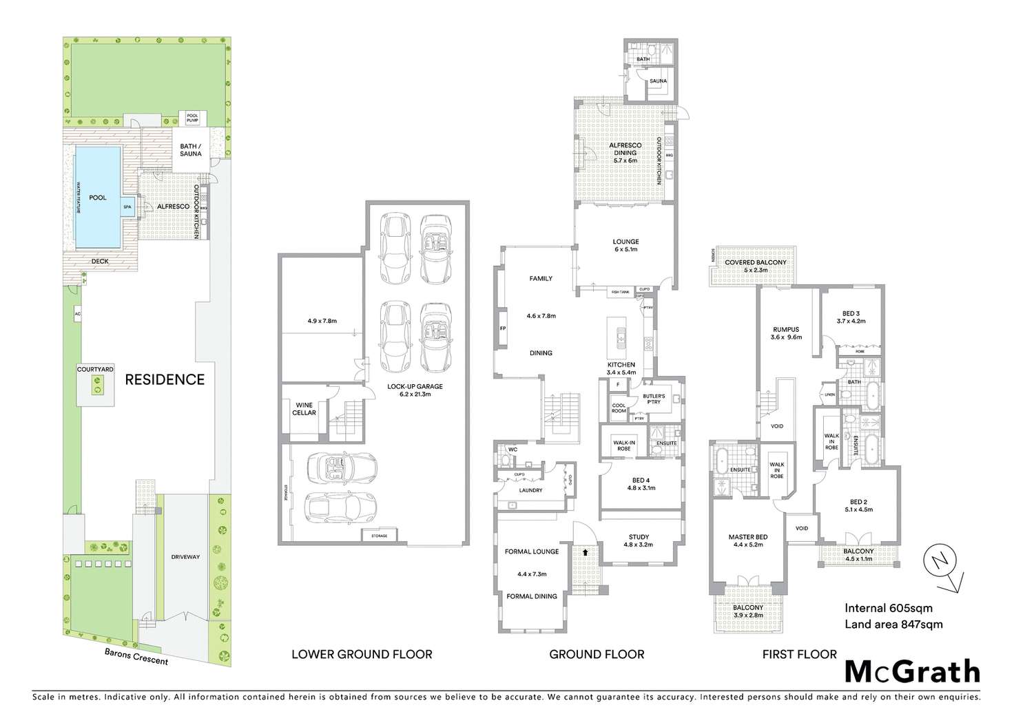 Floorplan of Homely house listing, 39 Barons Crescent, Hunters Hill NSW 2110