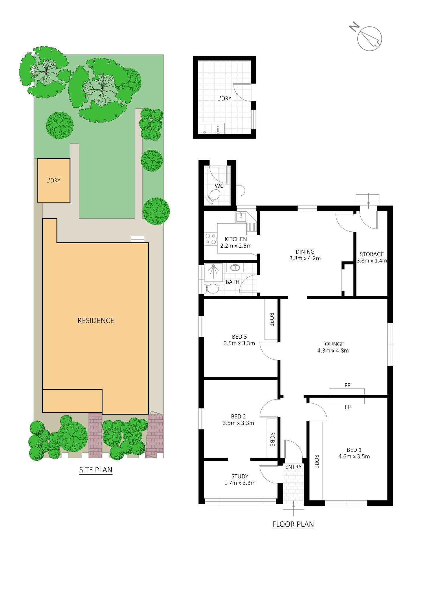 Floorplan of Homely house listing, 8 Tramway Street, Tempe NSW 2044