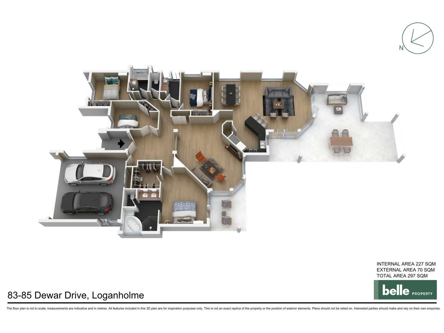 Floorplan of Homely house listing, 83-85 Dewar Drive, Loganholme QLD 4129