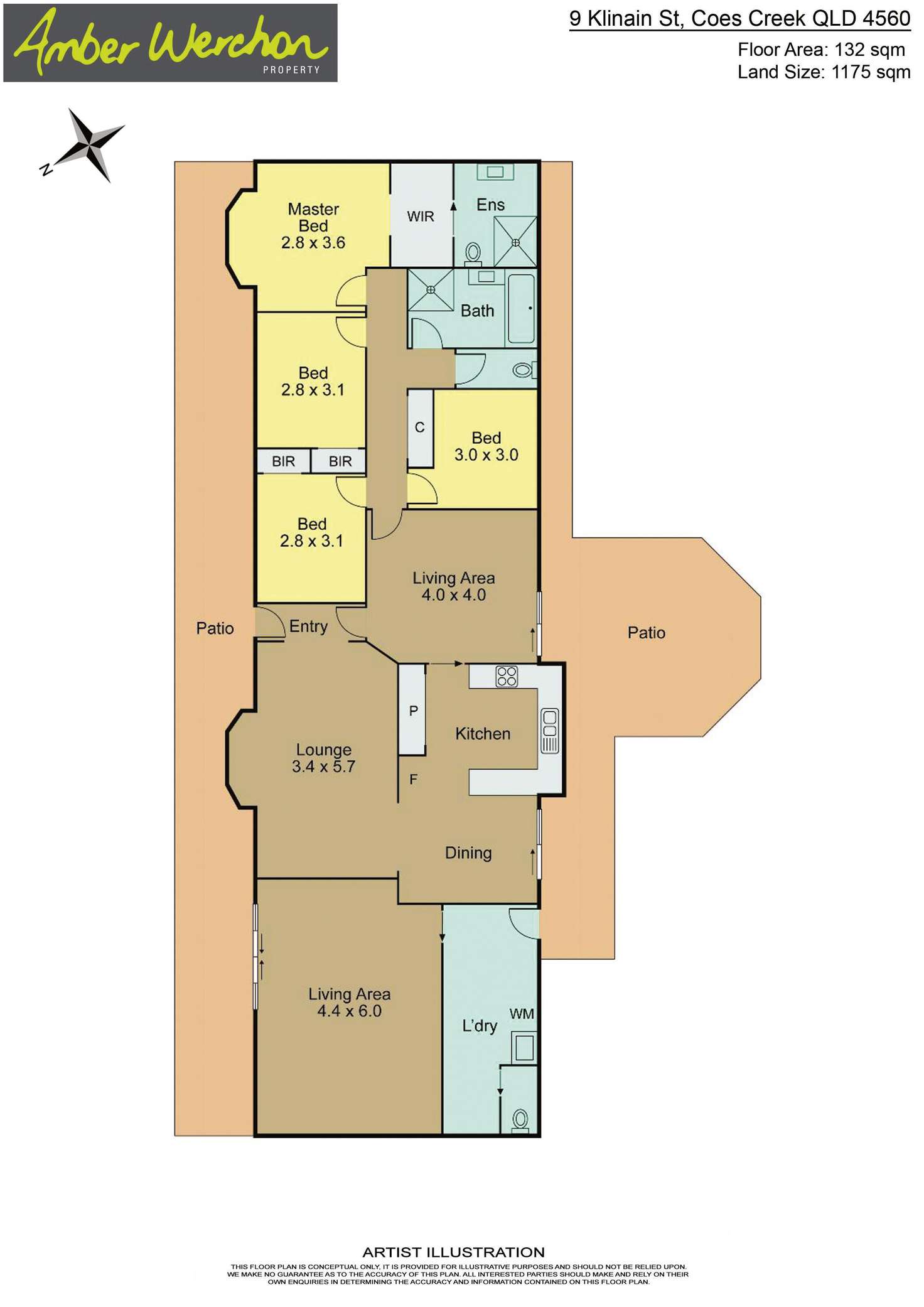 Floorplan of Homely house listing, 9-11 Klinain Street, Coes Creek QLD 4560