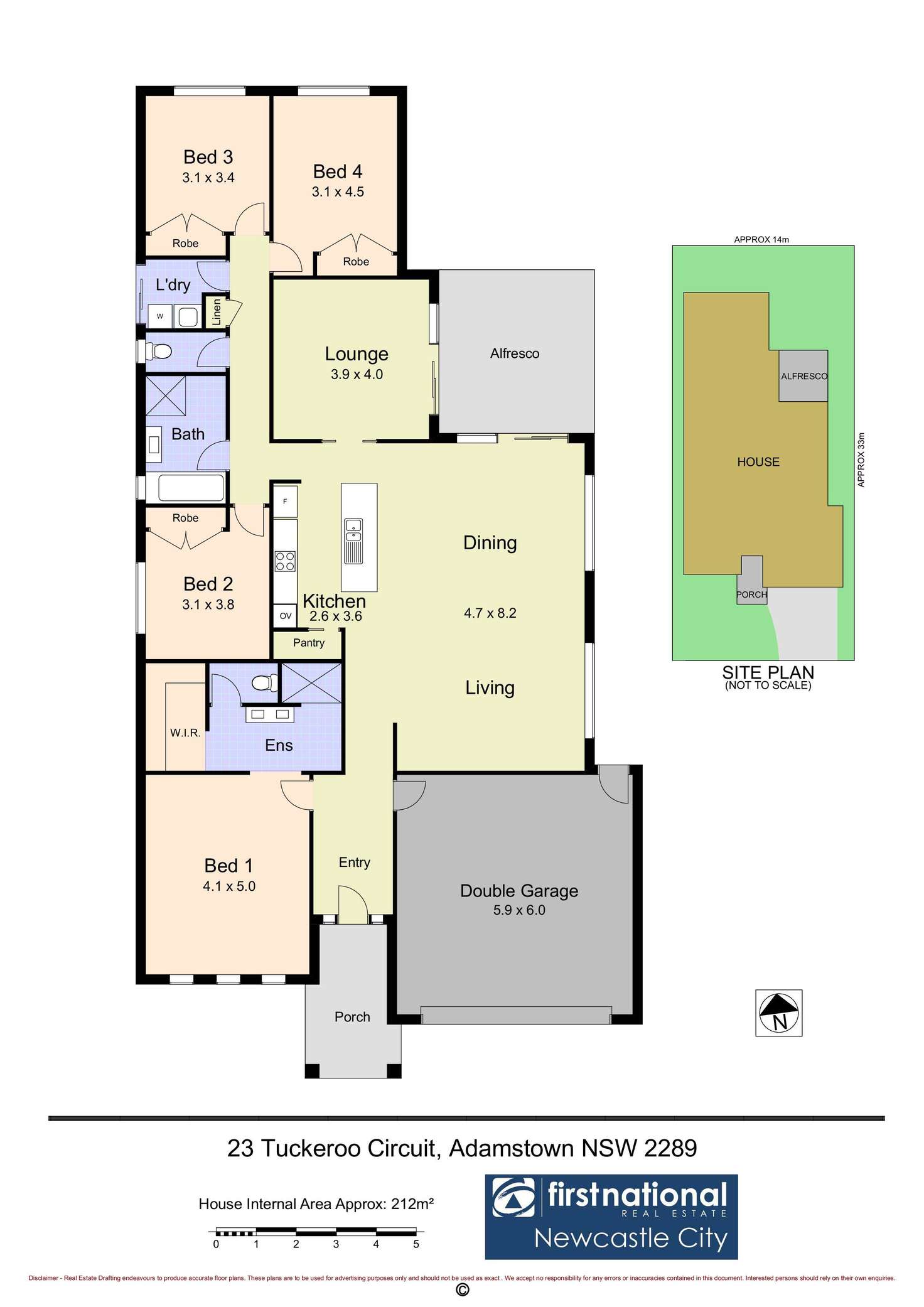Floorplan of Homely house listing, 23 Tuckeroo Circuit, Adamstown NSW 2289