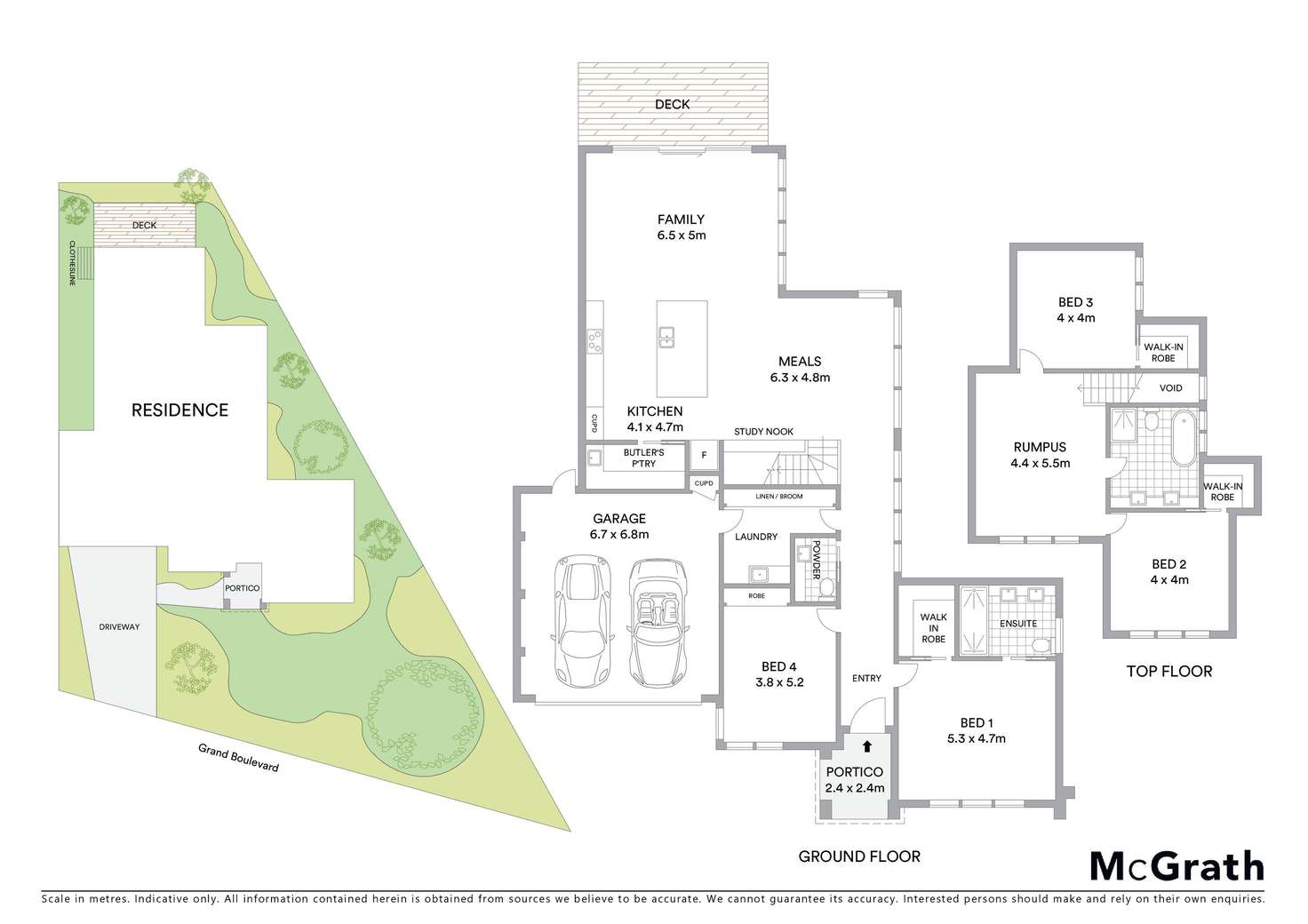 Floorplan of Homely house listing, 33 Grand Boulevard, Montmorency VIC 3094