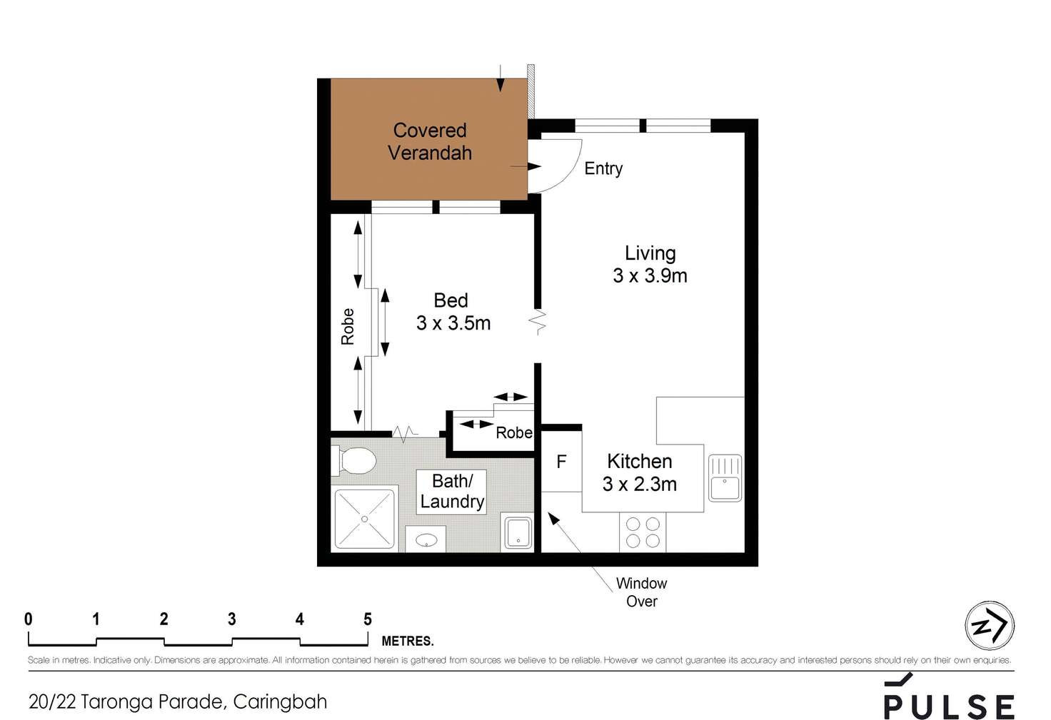 Floorplan of Homely villa listing, 20/22-24 Taronga Parade, Caringbah NSW 2229