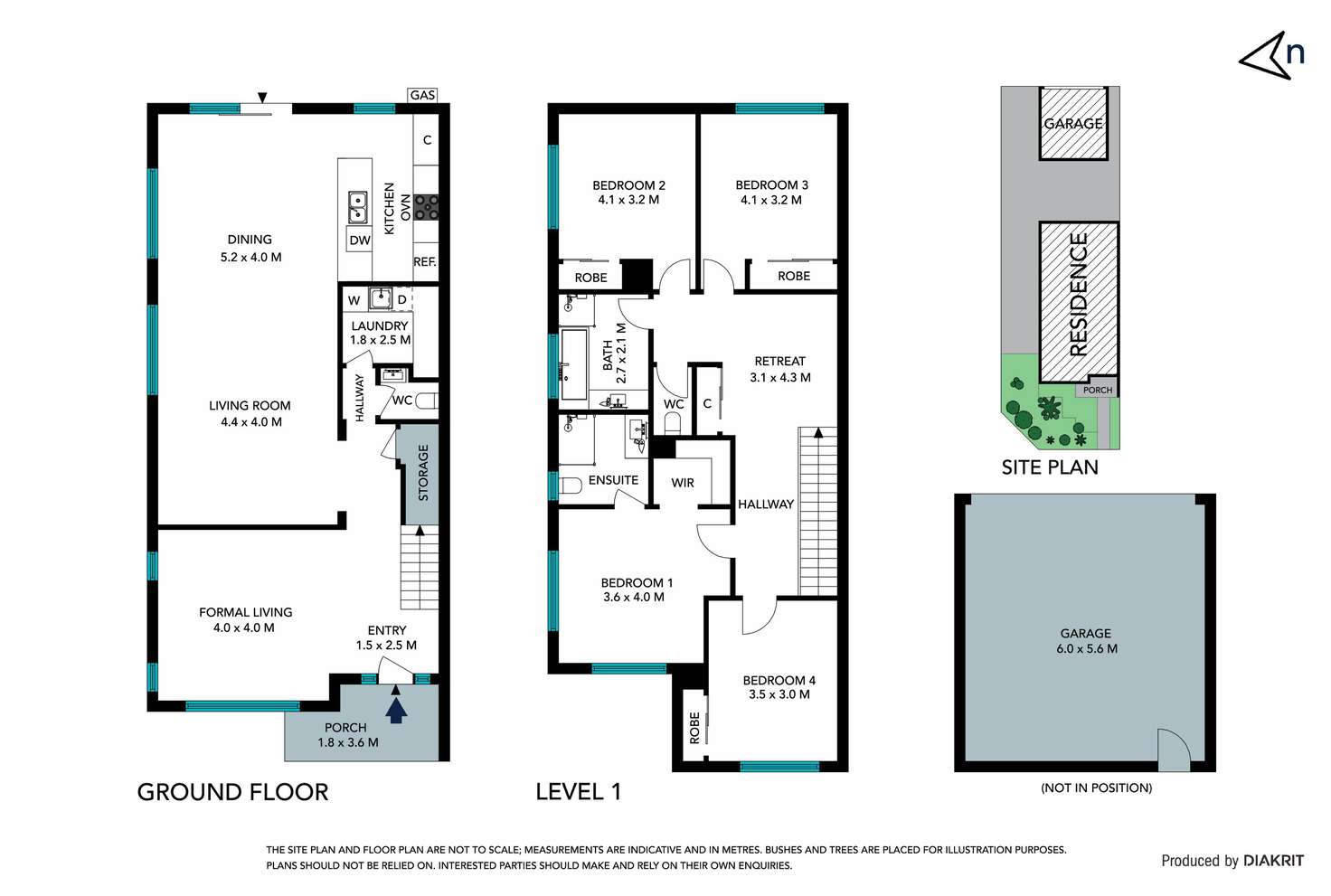 Floorplan of Homely house listing, 24 Mossfield Rise, Epping VIC 3076