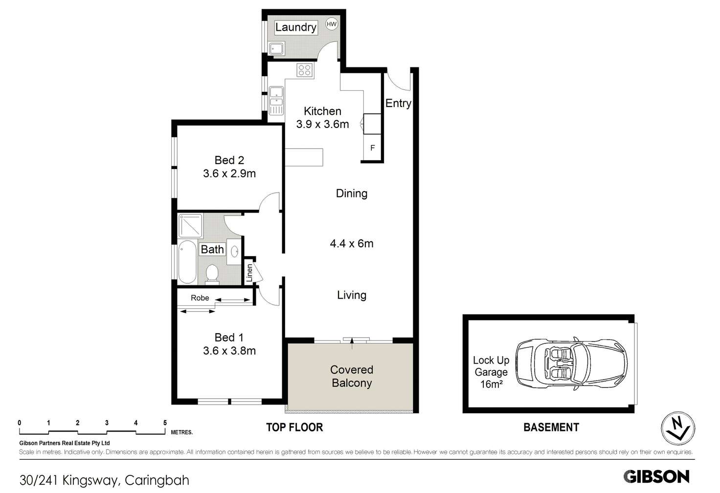 Floorplan of Homely apartment listing, 30/241 Kingsway, Caringbah NSW 2229