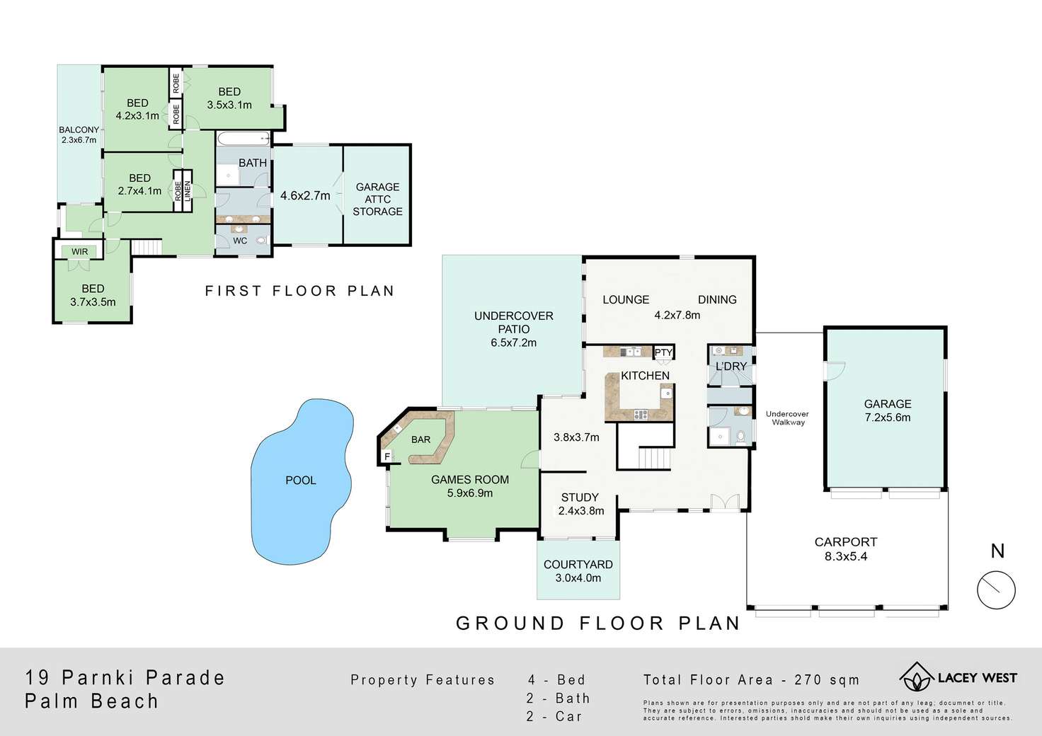 Floorplan of Homely house listing, 19 Parnki Parade, Palm Beach QLD 4221