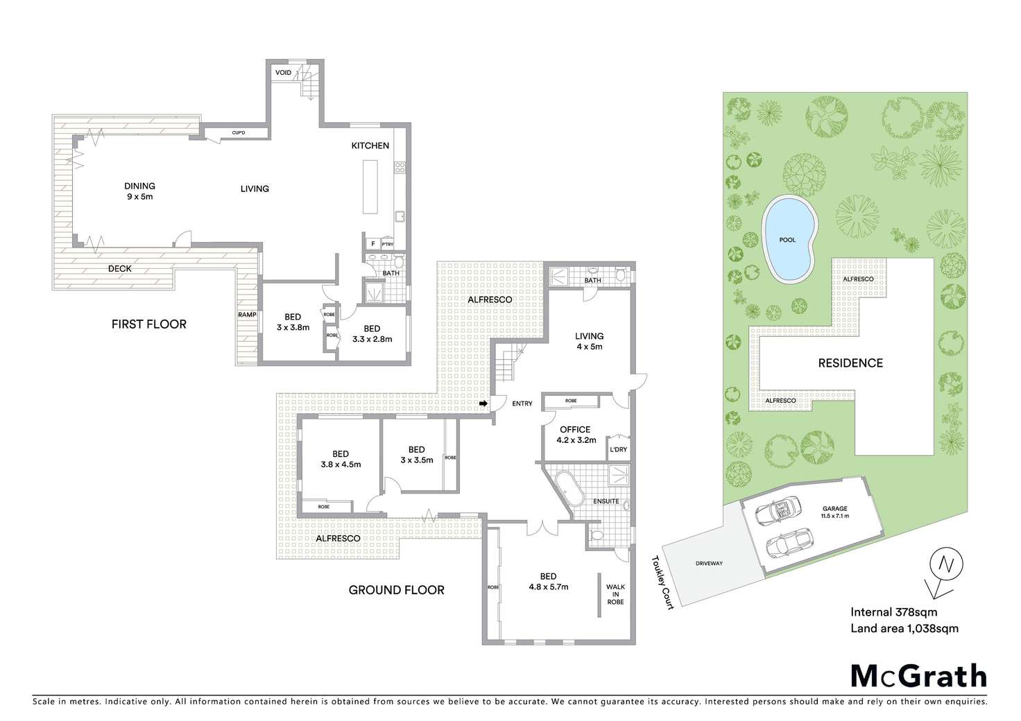 Floorplan of Homely house listing, 4 Toukley Court, Highland Park QLD 4211