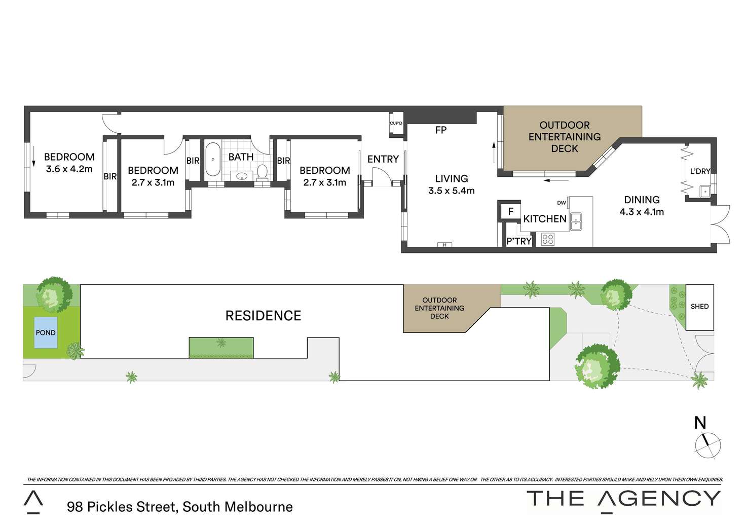 Floorplan of Homely house listing, 98 Pickles Street, South Melbourne VIC 3205